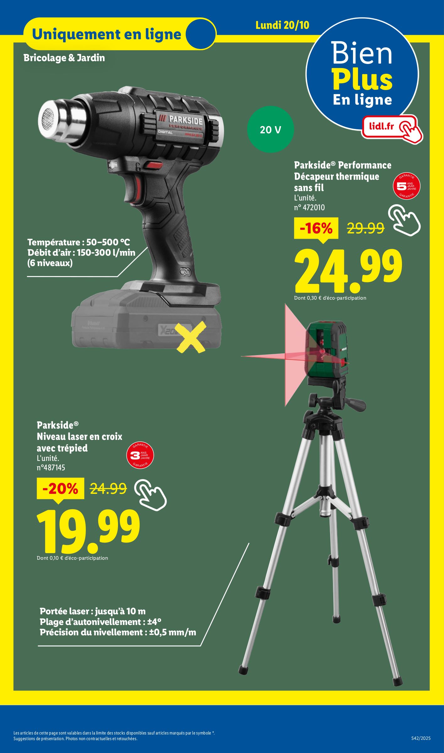 lidl - Catalogue Lidl - Les promos de la semaine valable du 16/10 au 22/10 - page: 71 lidl - Catalogue Lidl - Les promos de la semaine valable du 16/10 au 22/10 - page: 71