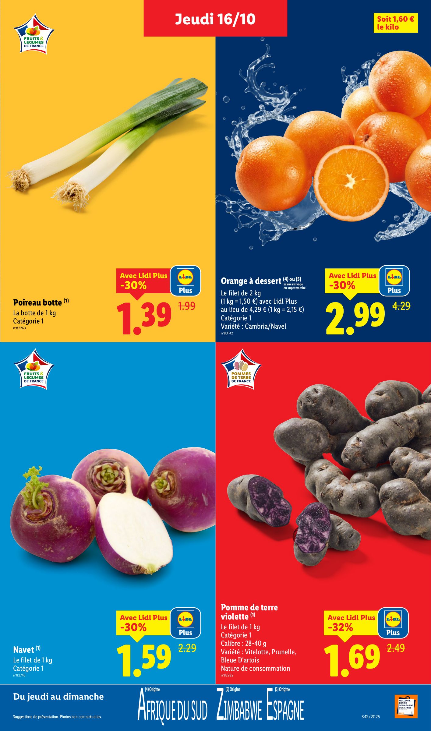 lidl - Catalogue Lidl - Les promos de la semaine valable du 16/10 au 22/10 - page: 3 lidl - Catalogue Lidl - Les promos de la semaine valable du 16/10 au 22/10 - page: 3