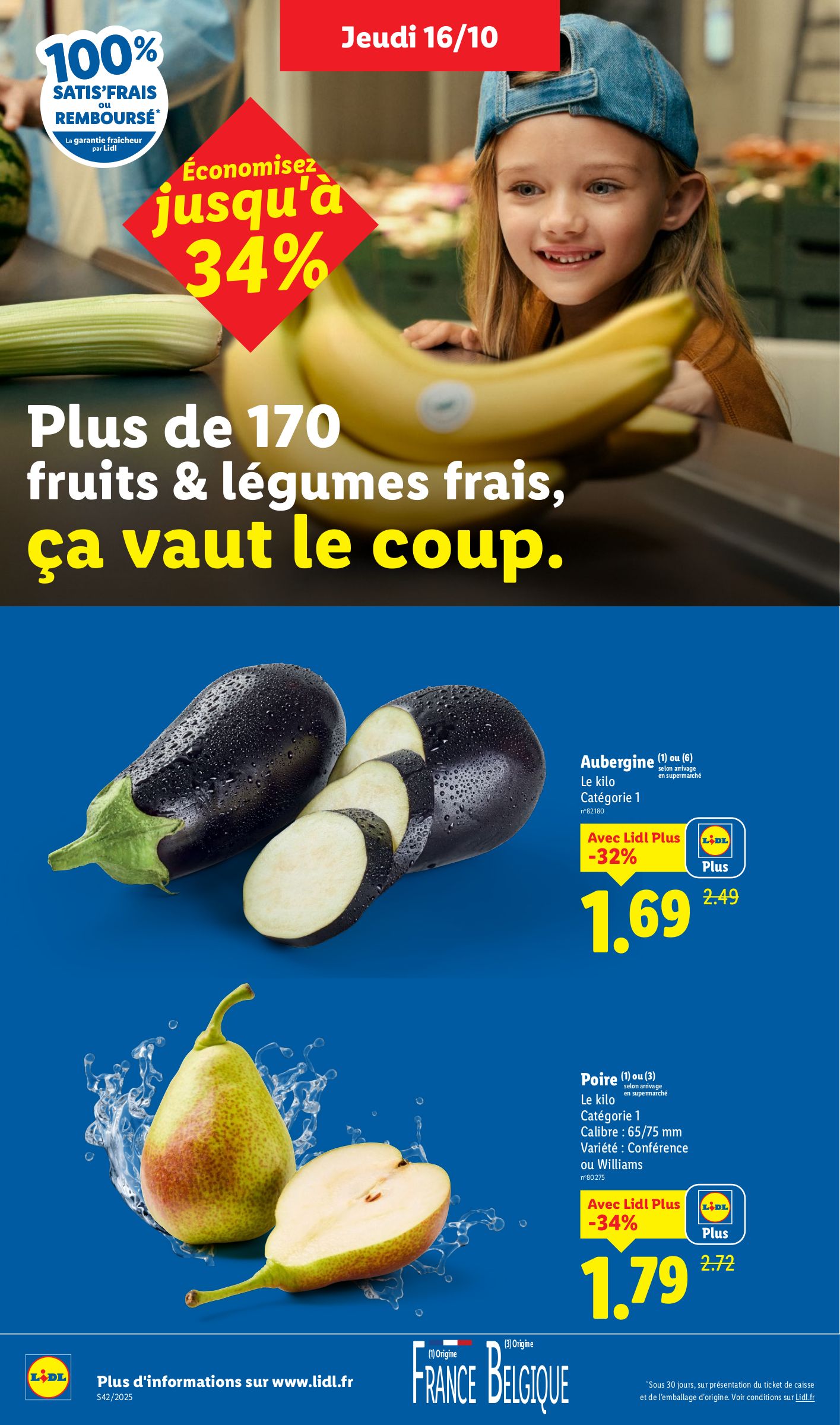 lidl - Catalogue Lidl - Les promos de la semaine valable du 16/10 au 22/10 - page: 2 lidl - Catalogue Lidl - Les promos de la semaine valable du 16/10 au 22/10 - page: 2