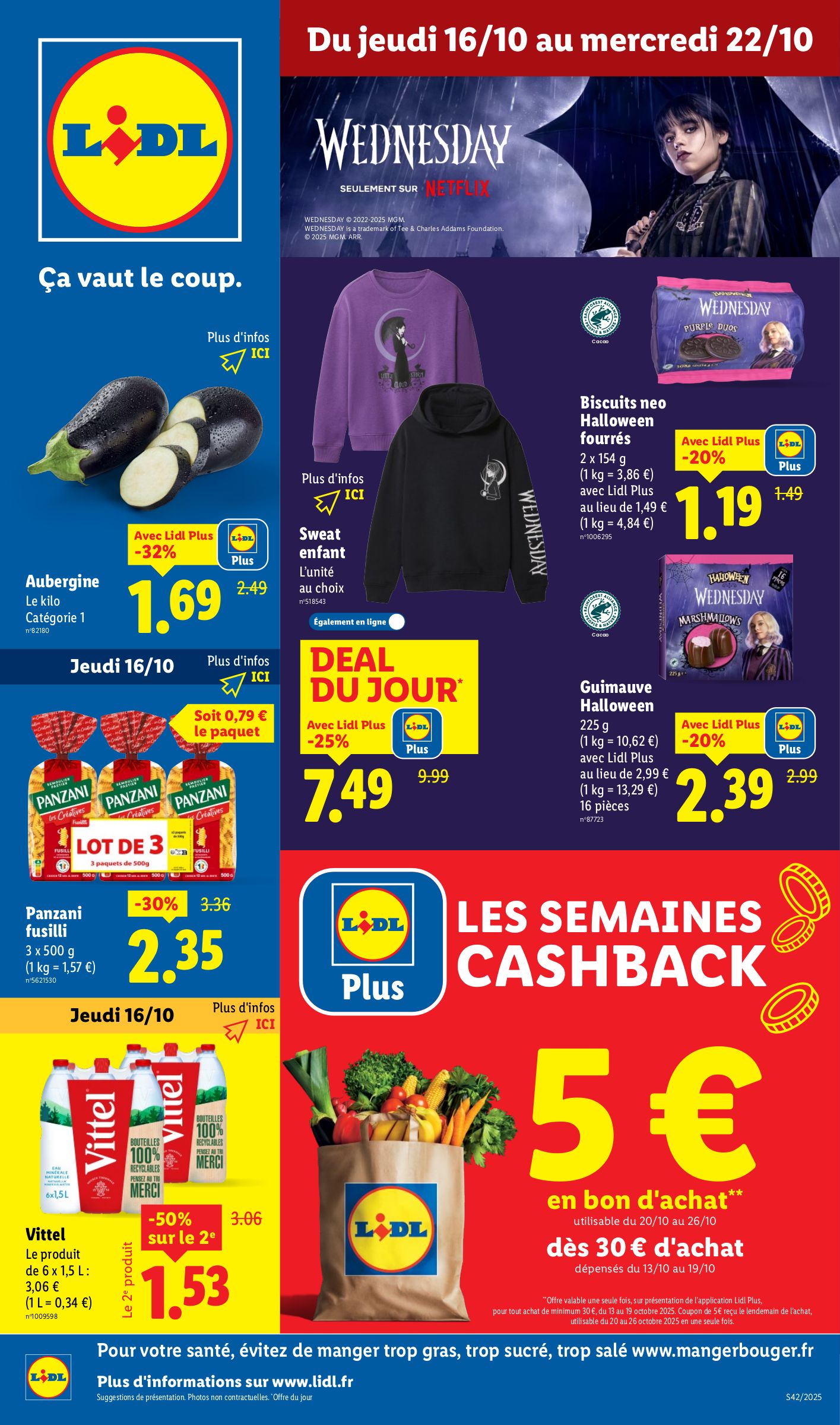 lidl - Catalogue Lidl - Les promos de la semaine valable du 16/10 au 22/10