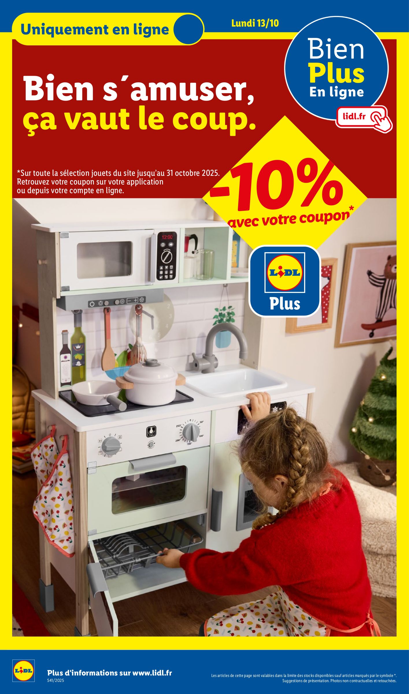 lidl - Catalogue Lidl - Les bonnes affaires Exclu Web valable du 13/10 au 16/10 - page: 3