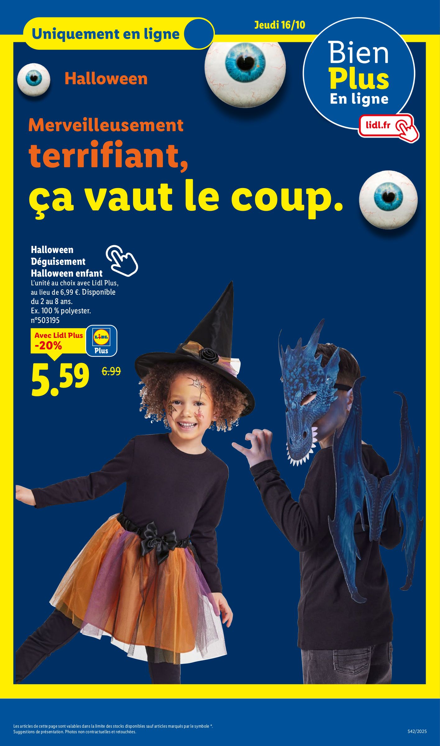 lidl - Catalogue Lidl - Les bonnes affaires Exclu Web valable du 13/10 au 16/10 - page: 14