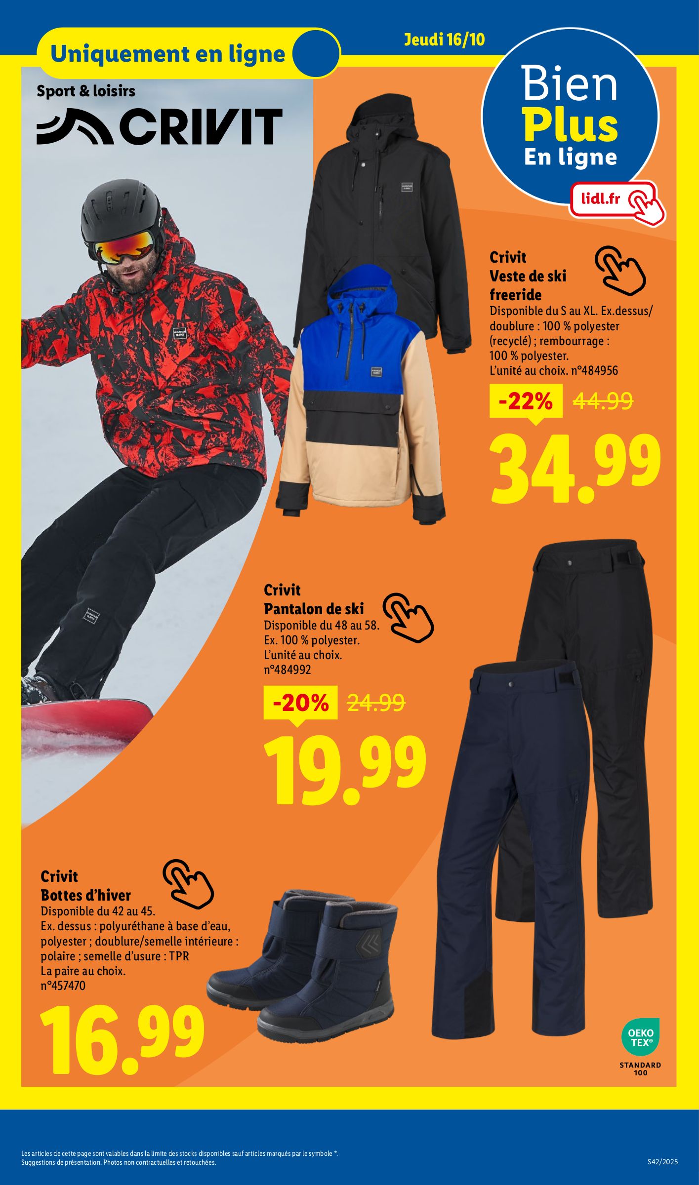lidl - Catalogue Lidl - Les bonnes affaires Exclu Web valable du 13/10 au 16/10 - page: 8