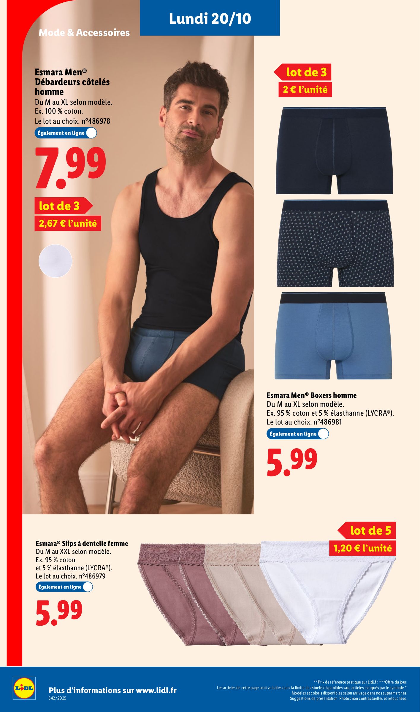 lidl - Catalogue Lidl - Les bonnes affaires de la semaine valable du 16/10 au 20/10 - page: 34 lidl - Catalogue Lidl - Les bonnes affaires de la semaine valable du 16/10 au 20/10 - page: 34