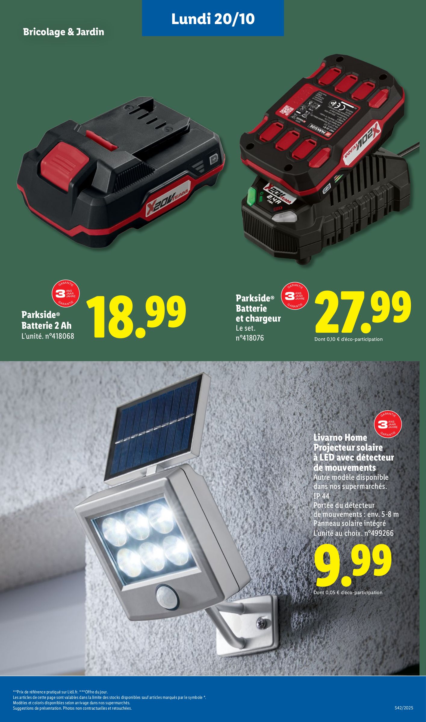 lidl - Catalogue Lidl - Les bonnes affaires de la semaine valable du 16/10 au 20/10 - page: 21 lidl - Catalogue Lidl - Les bonnes affaires de la semaine valable du 16/10 au 20/10 - page: 21
