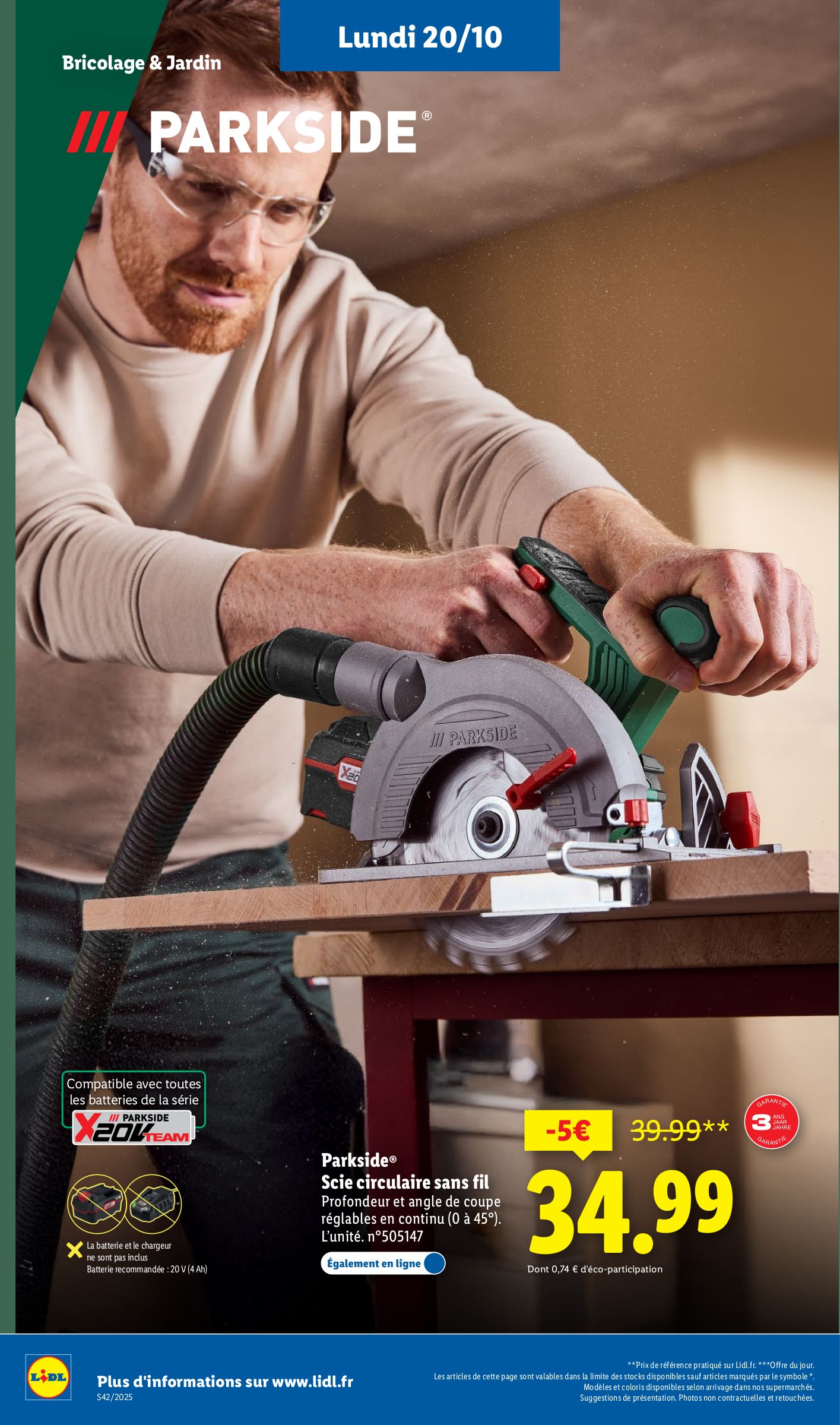 lidl - Catalogue Lidl - Les bonnes affaires de la semaine valable du 16/10 au 20/10 - page: 22 lidl - Catalogue Lidl - Les bonnes affaires de la semaine valable du 16/10 au 20/10 - page: 22