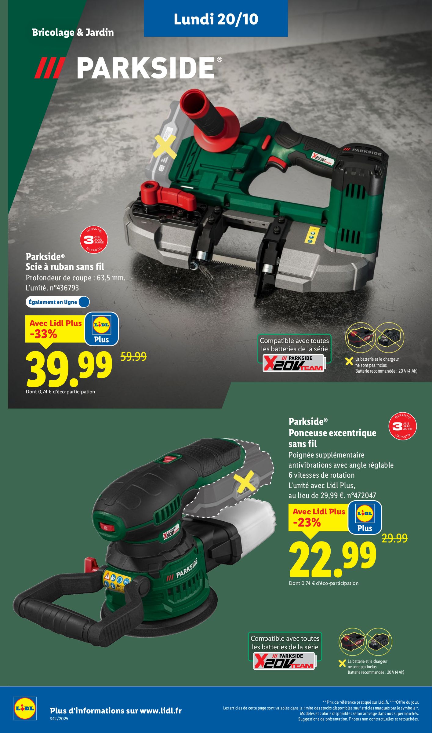 lidl - Catalogue Lidl - Les bonnes affaires de la semaine valable du 16/10 au 20/10 - page: 30 lidl - Catalogue Lidl - Les bonnes affaires de la semaine valable du 16/10 au 20/10 - page: 30