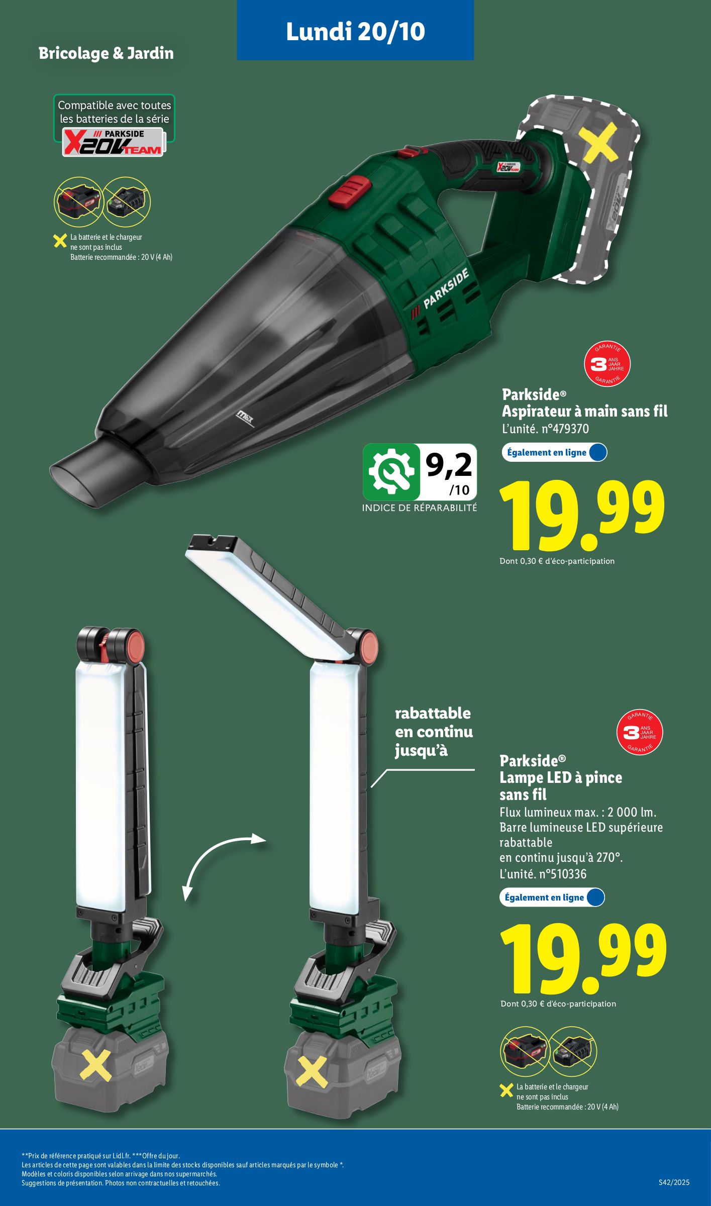 lidl - Catalogue Lidl - Les bonnes affaires de la semaine valable du 16/10 au 20/10 - page: 29 lidl - Catalogue Lidl - Les bonnes affaires de la semaine valable du 16/10 au 20/10 - page: 29