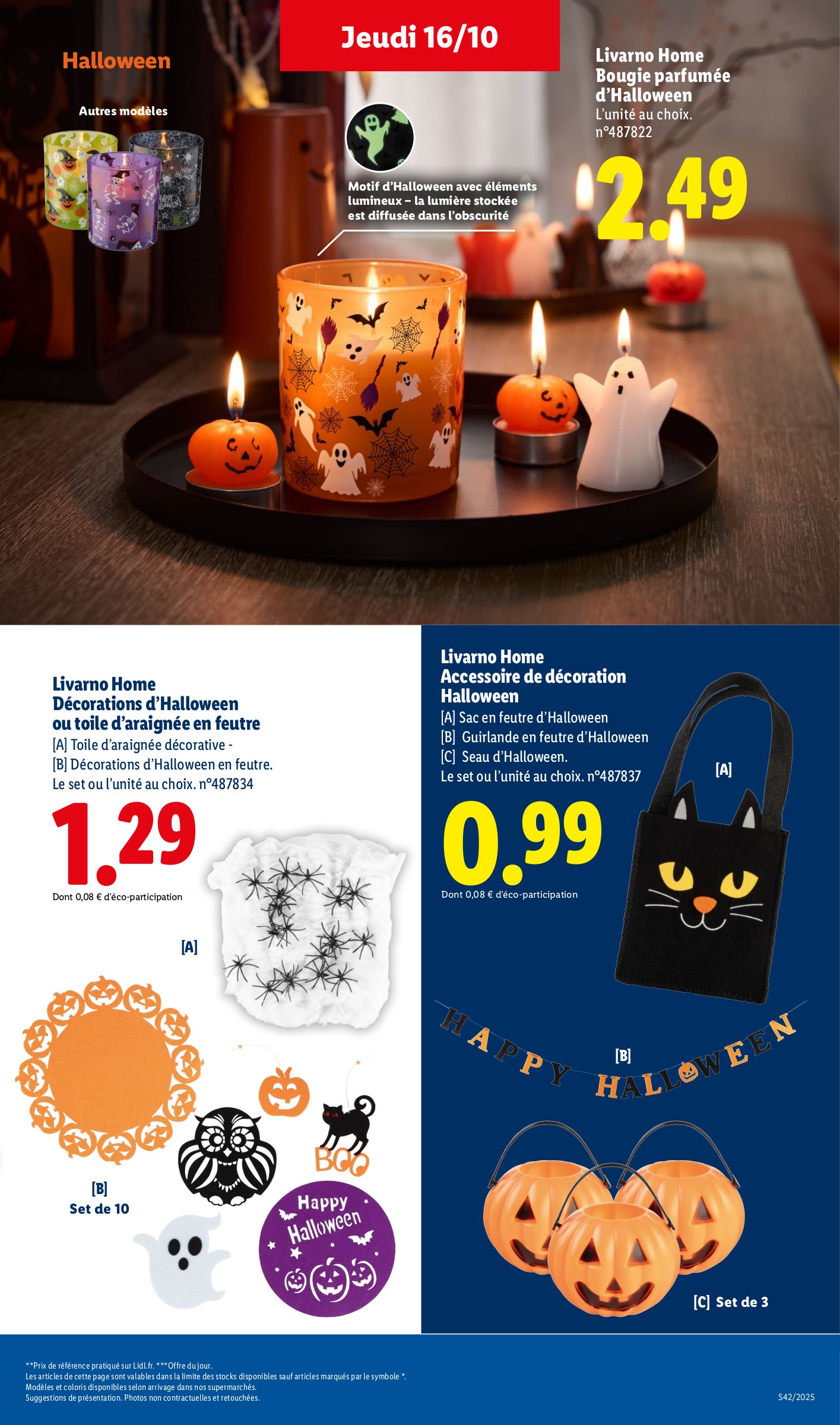lidl - Catalogue Lidl - Les bonnes affaires de la semaine valable du 16/10 au 20/10 - page: 6 lidl - Catalogue Lidl - Les bonnes affaires de la semaine valable du 16/10 au 20/10 - page: 6