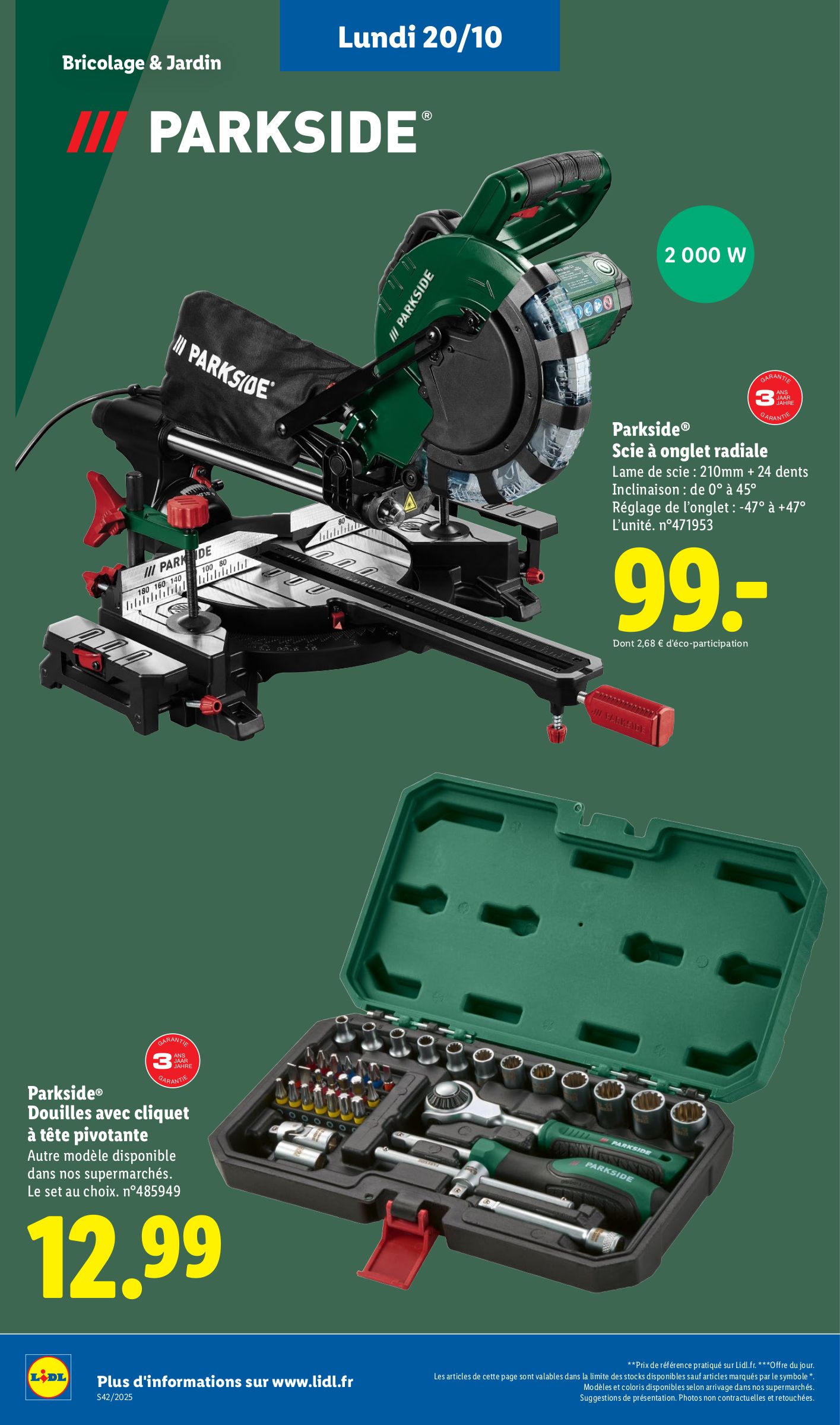 lidl - Catalogue Lidl - Les bonnes affaires de la semaine valable du 16/10 au 20/10 - page: 26 lidl - Catalogue Lidl - Les bonnes affaires de la semaine valable du 16/10 au 20/10 - page: 26