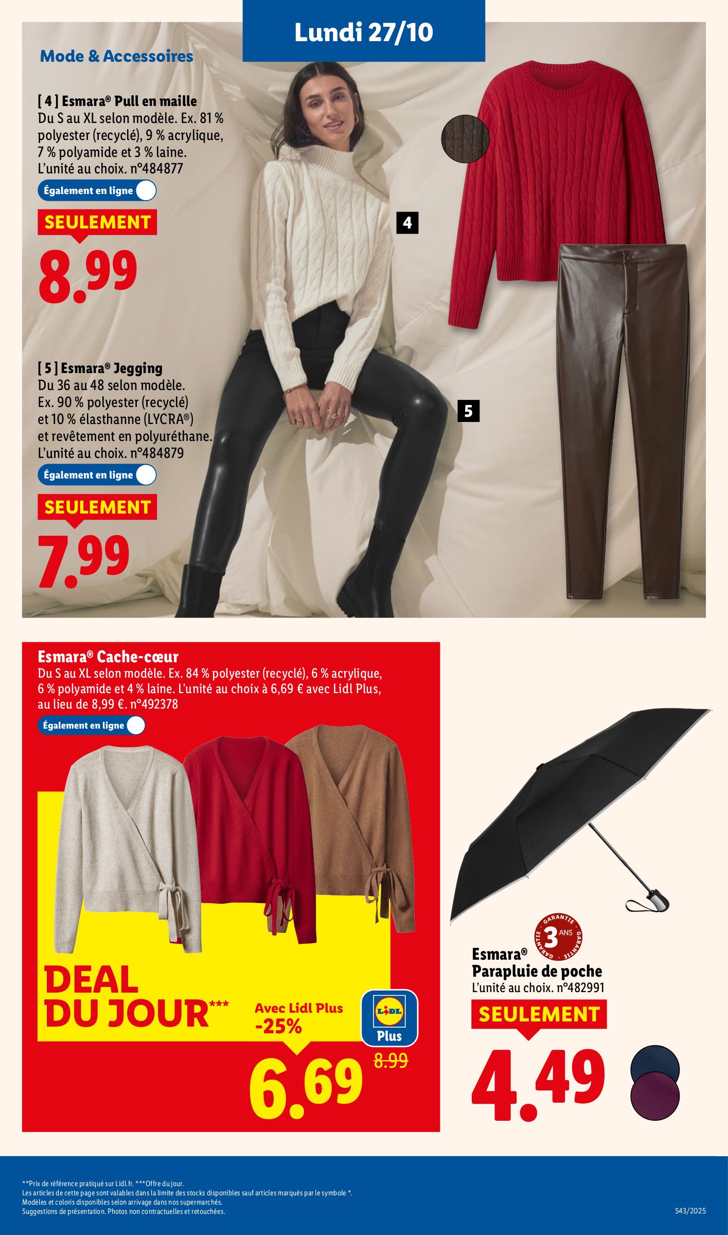 lidl - Catalogue Lidl valable du 23/10 au 29/10 - page: 57 lidl - Catalogue Lidl valable du 23/10 au 29/10 - page: 57