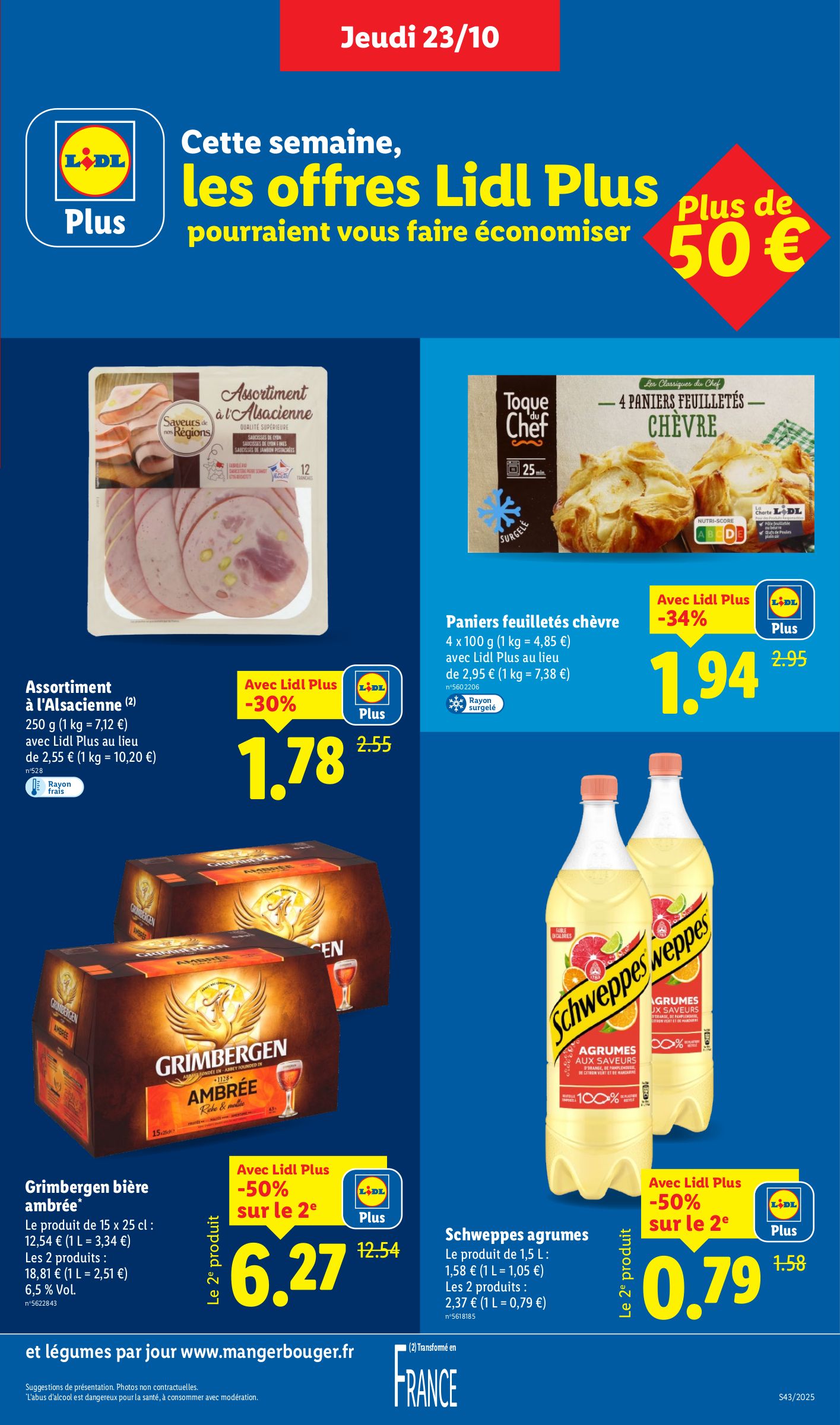 lidl - Catalogue Lidl valable du 23/10 au 29/10 - page: 9 lidl - Catalogue Lidl valable du 23/10 au 29/10 - page: 9