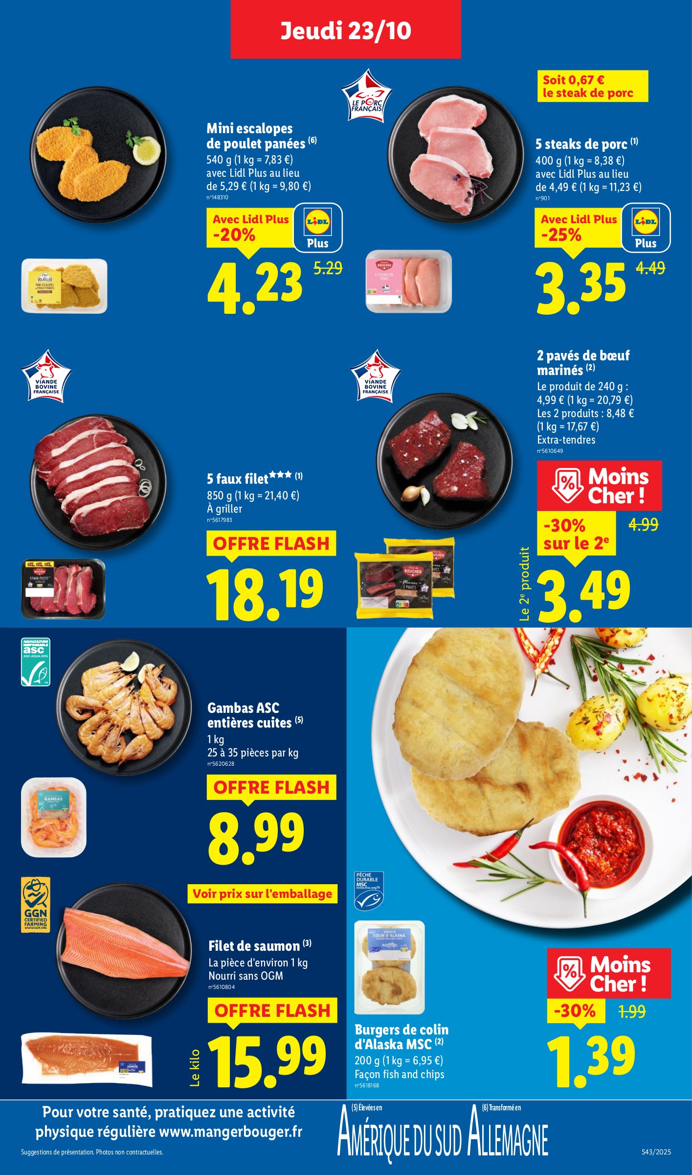lidl - Catalogue Lidl valable du 23/10 au 29/10 - page: 7 lidl - Catalogue Lidl valable du 23/10 au 29/10 - page: 7