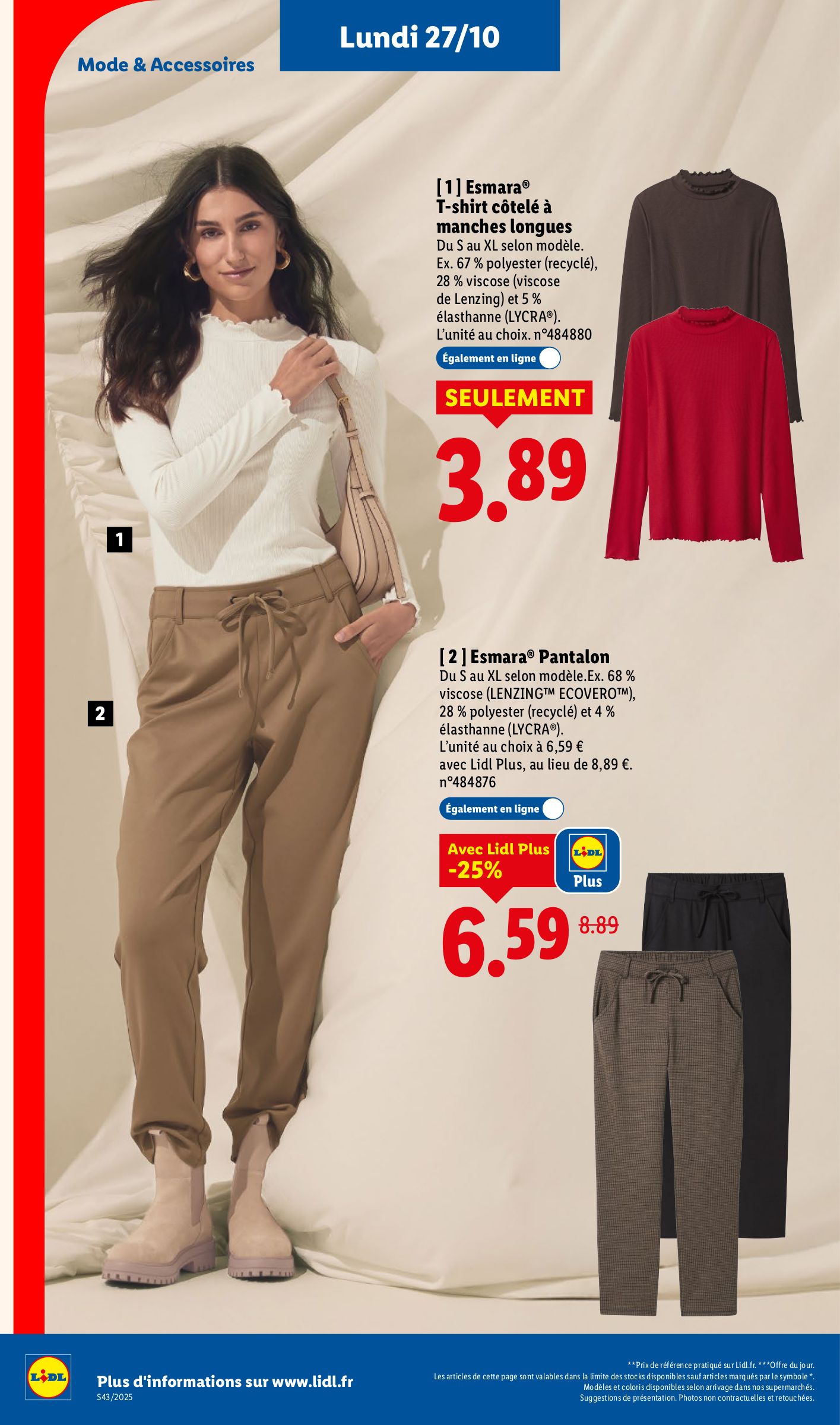 lidl - Catalogue Lidl valable du 23/10 au 29/10 - page: 58 lidl - Catalogue Lidl valable du 23/10 au 29/10 - page: 58