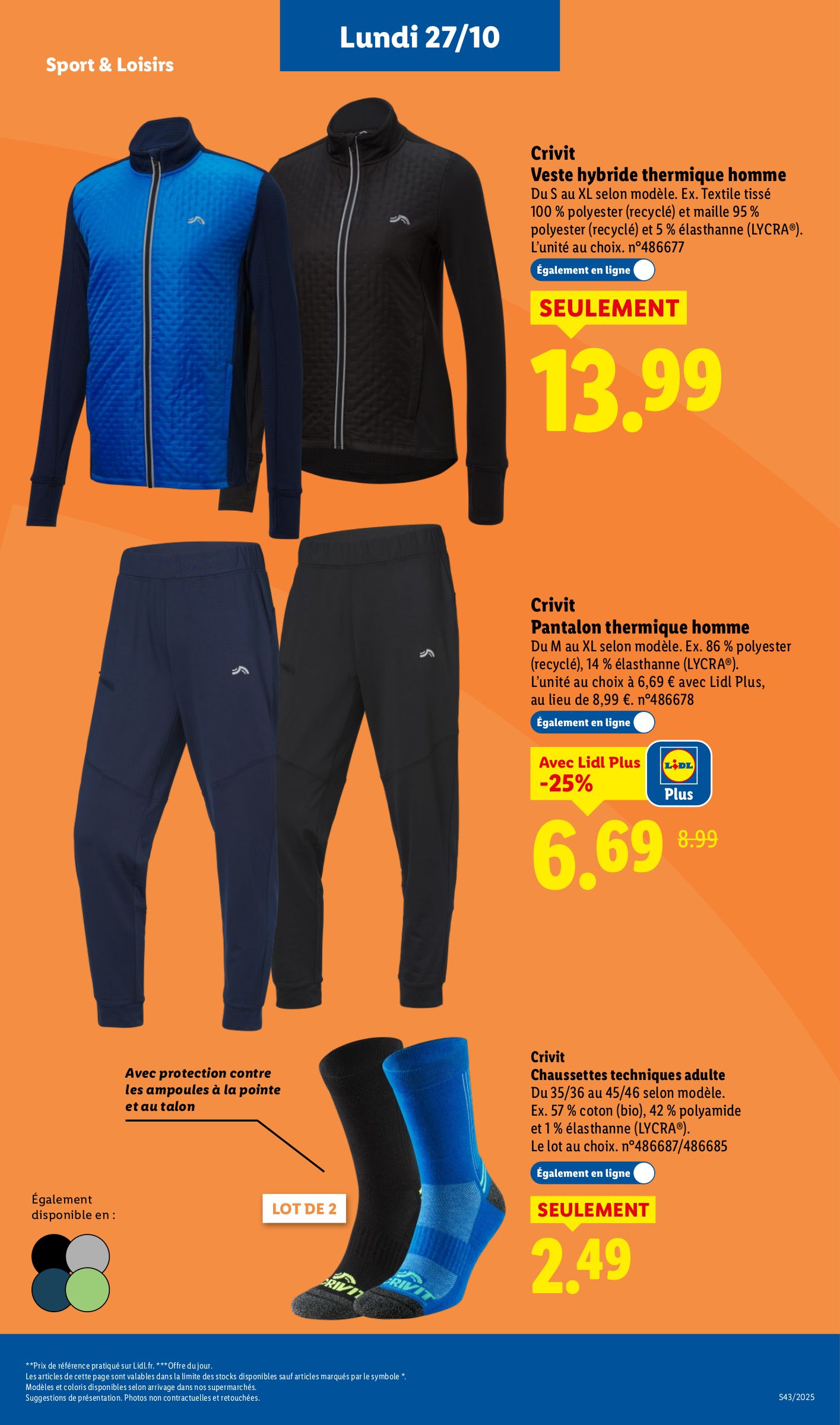 lidl - Catalogue Lidl valable du 23/10 au 29/10 - page: 69 lidl - Catalogue Lidl valable du 23/10 au 29/10 - page: 69