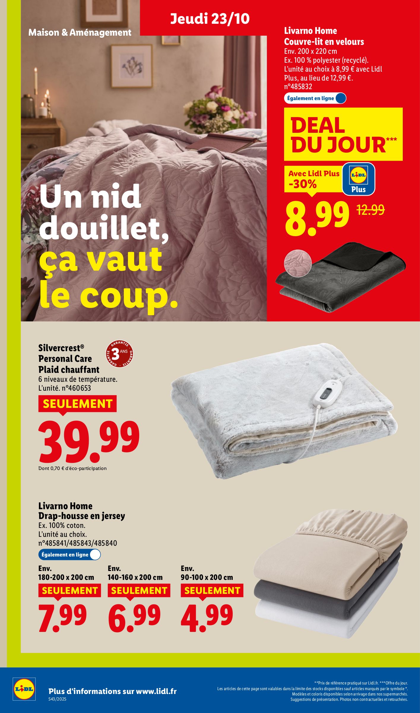 lidl - Catalogue Lidl valable du 23/10 au 29/10 - page: 42 lidl - Catalogue Lidl valable du 23/10 au 29/10 - page: 42