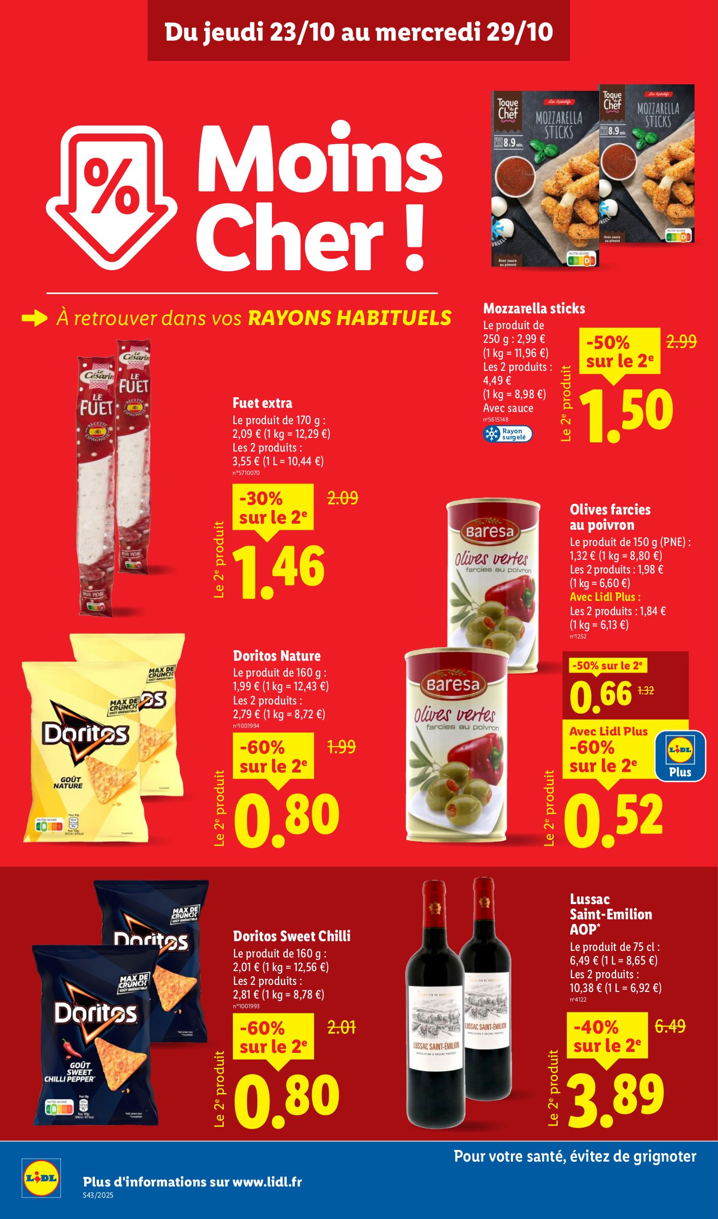 lidl - Catalogue Lidl valable du 23/10 au 29/10 - page: 10 lidl - Catalogue Lidl valable du 23/10 au 29/10 - page: 10