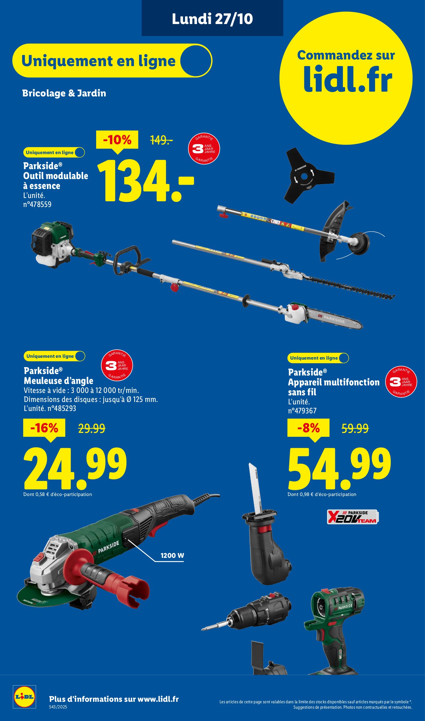 lidl - Catalogue Lidl valable du 23/10 au 29/10 - page: 74 lidl - Catalogue Lidl valable du 23/10 au 29/10 - page: 74