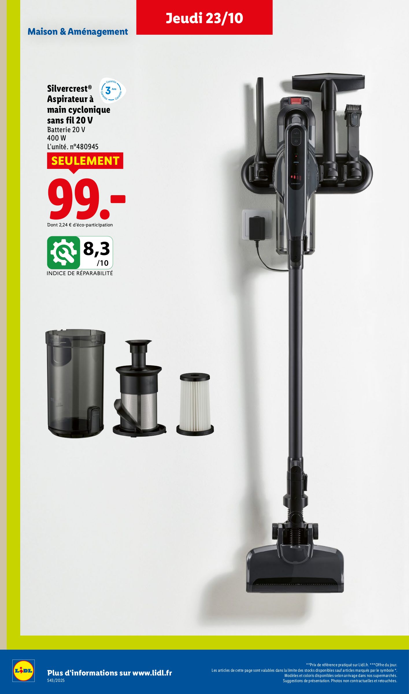 lidl - Catalogue Lidl valable du 23/10 au 29/10 - page: 44 lidl - Catalogue Lidl valable du 23/10 au 29/10 - page: 44