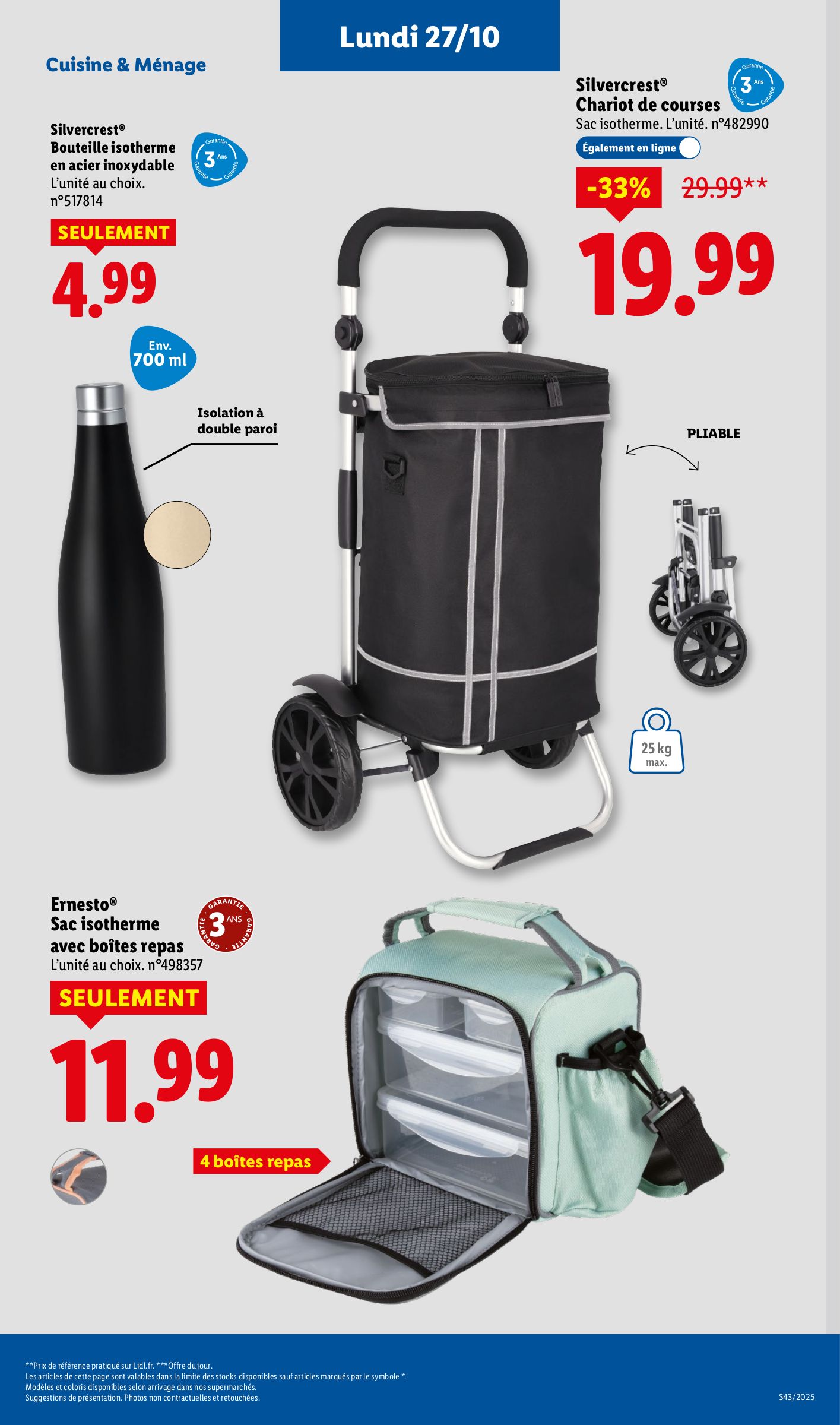 lidl - Catalogue Lidl valable du 23/10 au 29/10 - page: 67 lidl - Catalogue Lidl valable du 23/10 au 29/10 - page: 67