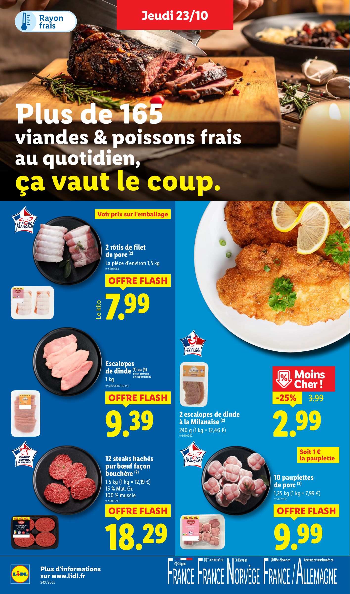lidl - Catalogue Lidl valable du 23/10 au 29/10 - page: 6 lidl - Catalogue Lidl valable du 23/10 au 29/10 - page: 6