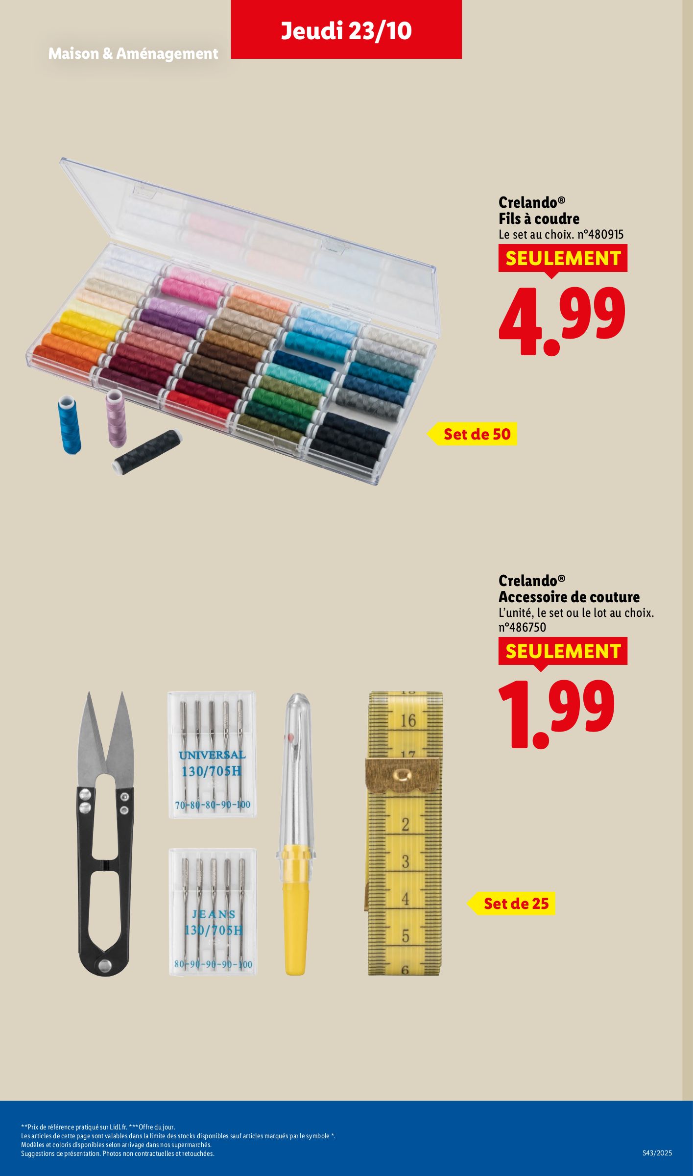 lidl - Catalogue Lidl valable du 23/10 au 29/10 - page: 41 lidl - Catalogue Lidl valable du 23/10 au 29/10 - page: 41