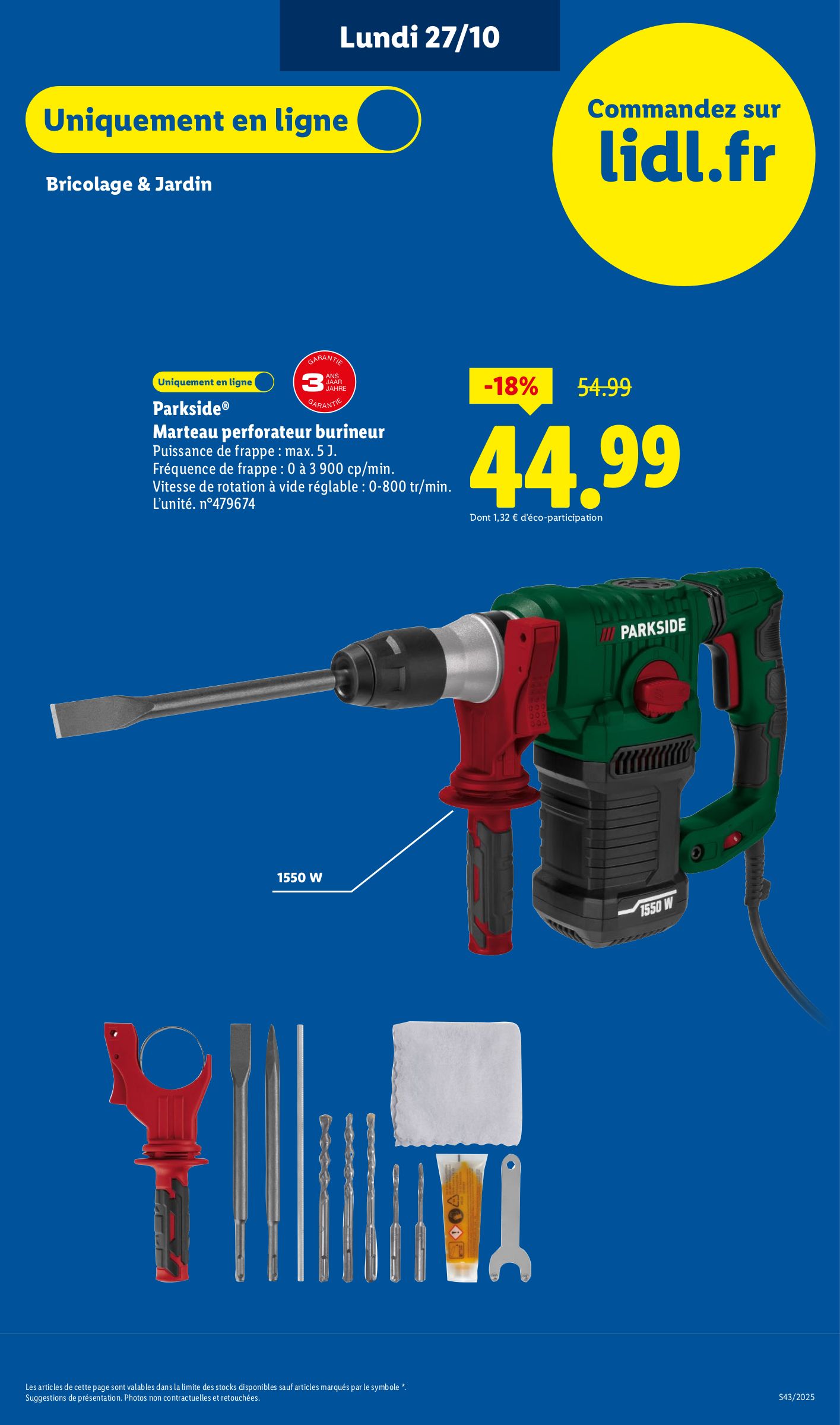 lidl - Catalogue Lidl valable du 23/10 au 29/10 - page: 73 lidl - Catalogue Lidl valable du 23/10 au 29/10 - page: 73