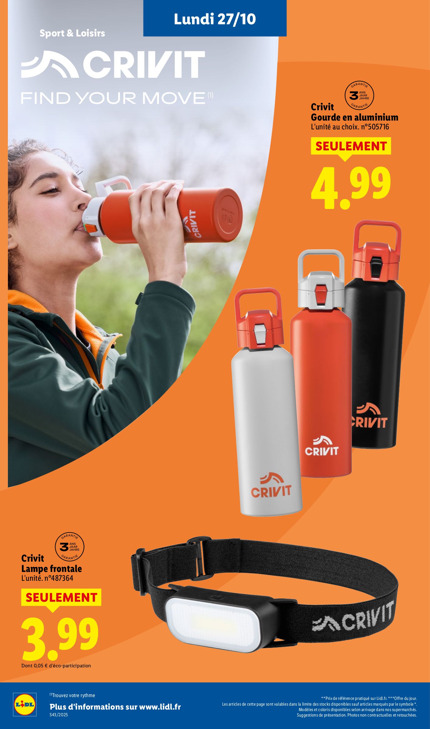 lidl - Catalogue Lidl - Les bonnes affaires de la semaine valable du 23/10 au 27/10 - page: 32