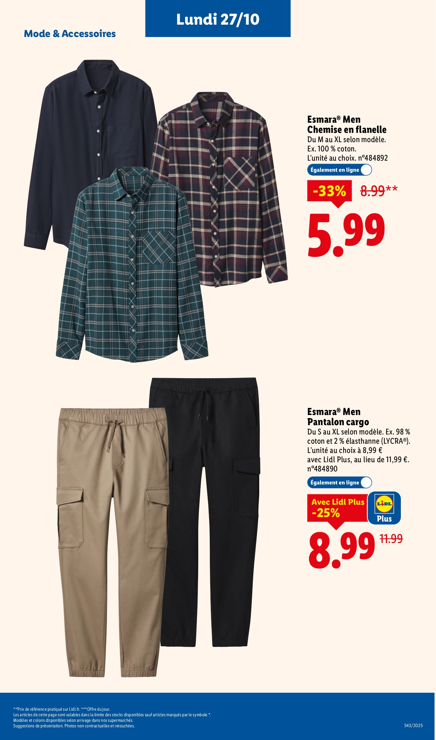 lidl - Catalogue Lidl - Les bonnes affaires de la semaine valable du 23/10 au 27/10 - page: 23