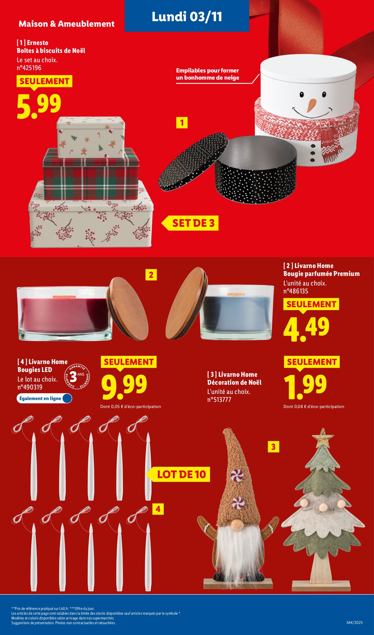 lidl - Catalogue Lidl valable du 30/10 au 05/11 - page: 58 lidl - Catalogue Lidl valable du 30/10 au 05/11 - page: 58