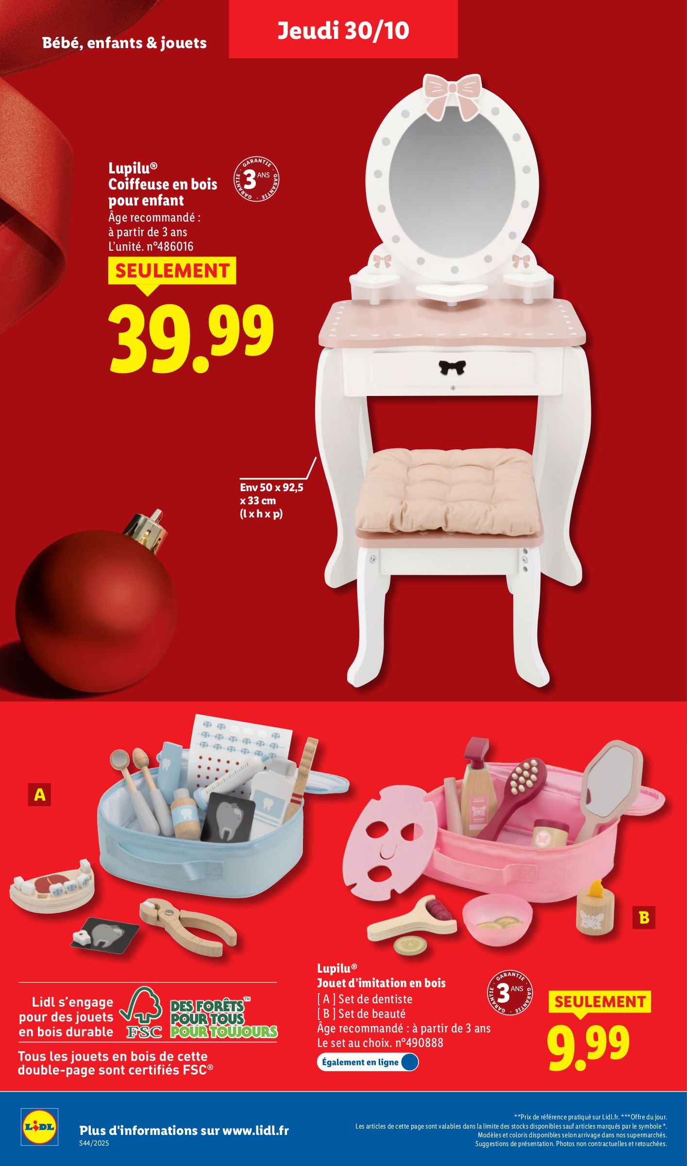 lidl - Catalogue Lidl valable du 30/10 au 05/11 - page: 40 lidl - Catalogue Lidl valable du 30/10 au 05/11 - page: 40