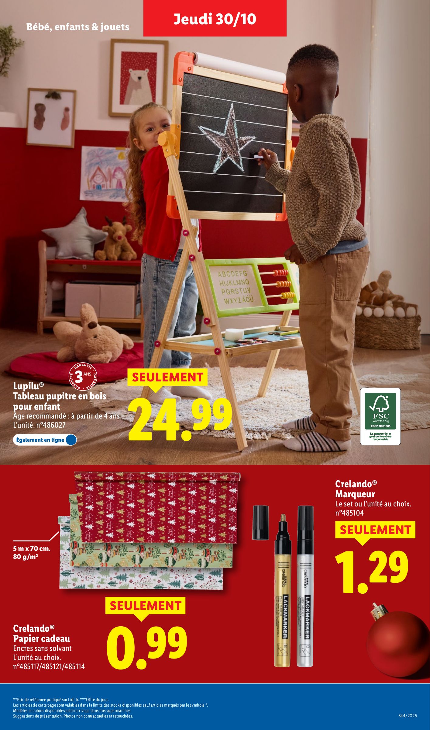 lidl - Catalogue Lidl valable du 30/10 au 05/11 - page: 43 lidl - Catalogue Lidl valable du 30/10 au 05/11 - page: 43