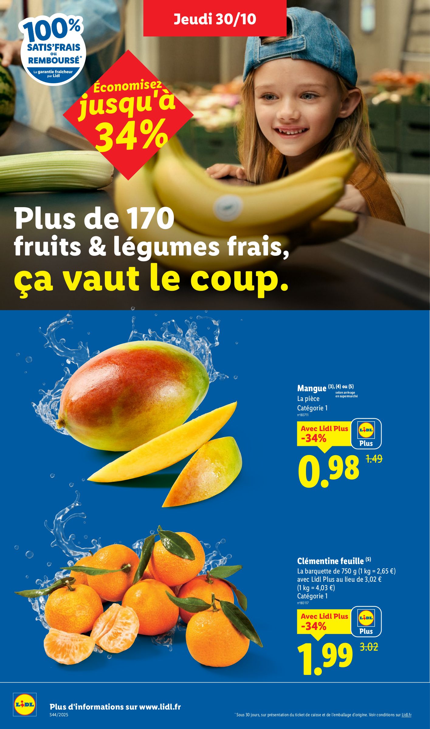 lidl - Catalogue Lidl valable du 30/10 au 05/11 - page: 2 lidl - Catalogue Lidl valable du 30/10 au 05/11 - page: 2