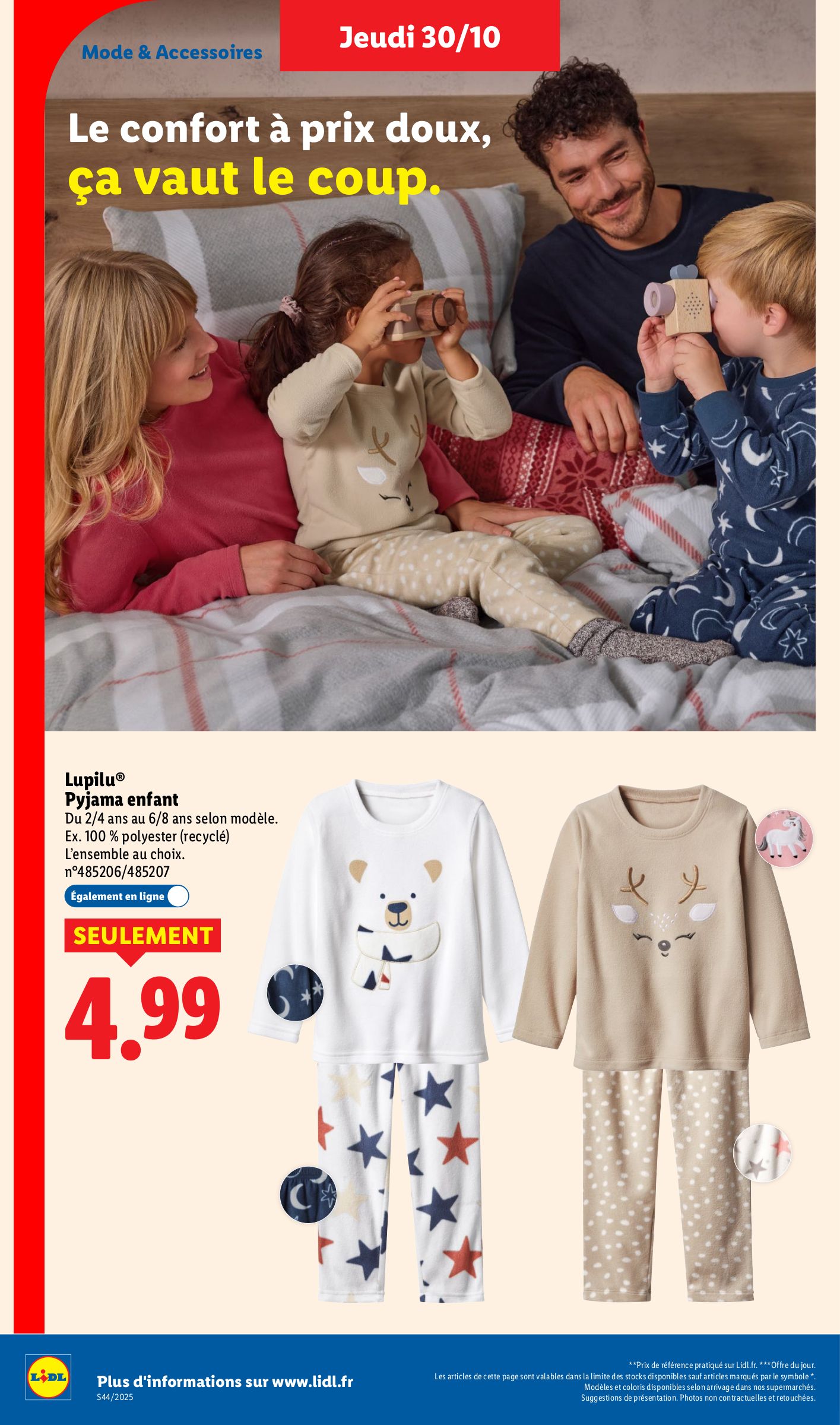 lidl - Catalogue Lidl valable du 30/10 au 05/11 - page: 48 lidl - Catalogue Lidl valable du 30/10 au 05/11 - page: 48