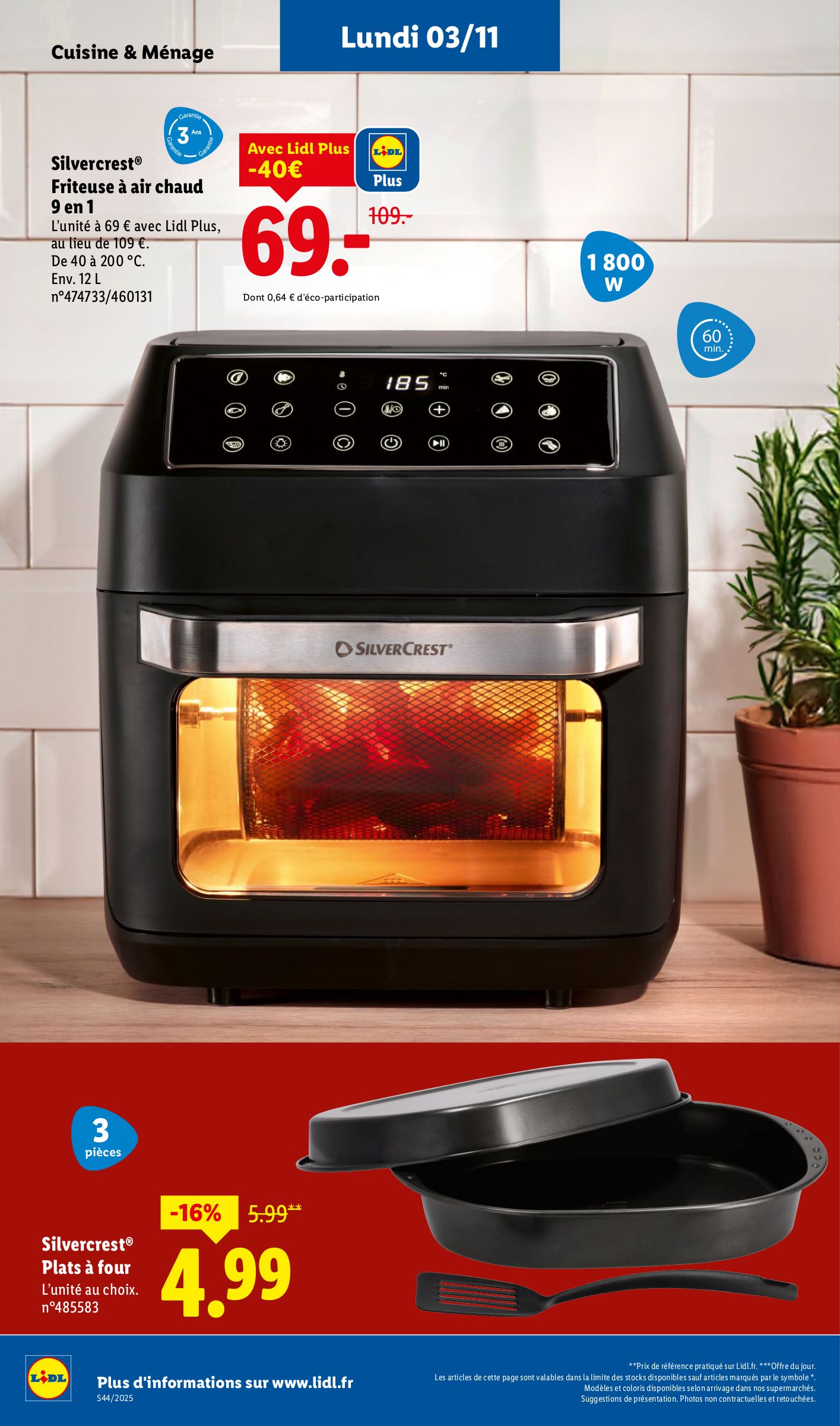 lidl - Catalogue Lidl valable du 30/10 au 05/11 - page: 65 lidl - Catalogue Lidl valable du 30/10 au 05/11 - page: 65
