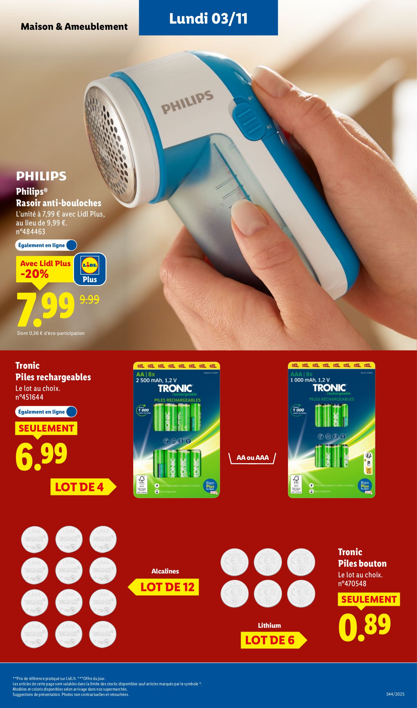 lidl - Catalogue Lidl valable du 30/10 au 05/11 - page: 56 lidl - Catalogue Lidl valable du 30/10 au 05/11 - page: 56