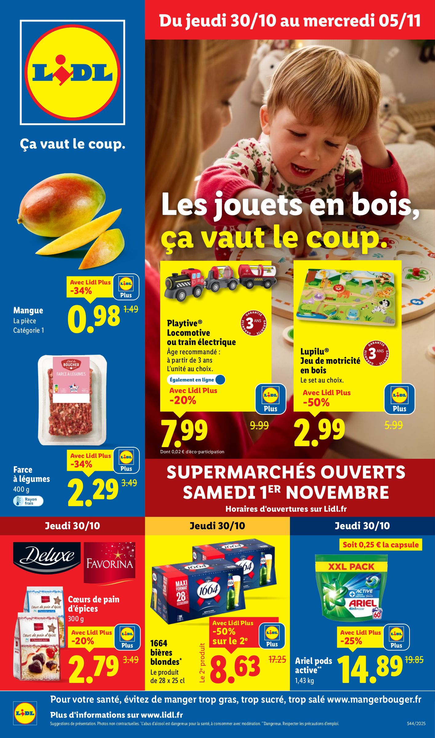lidl - Catalogue Lidl valable du 30/10 au 05/11