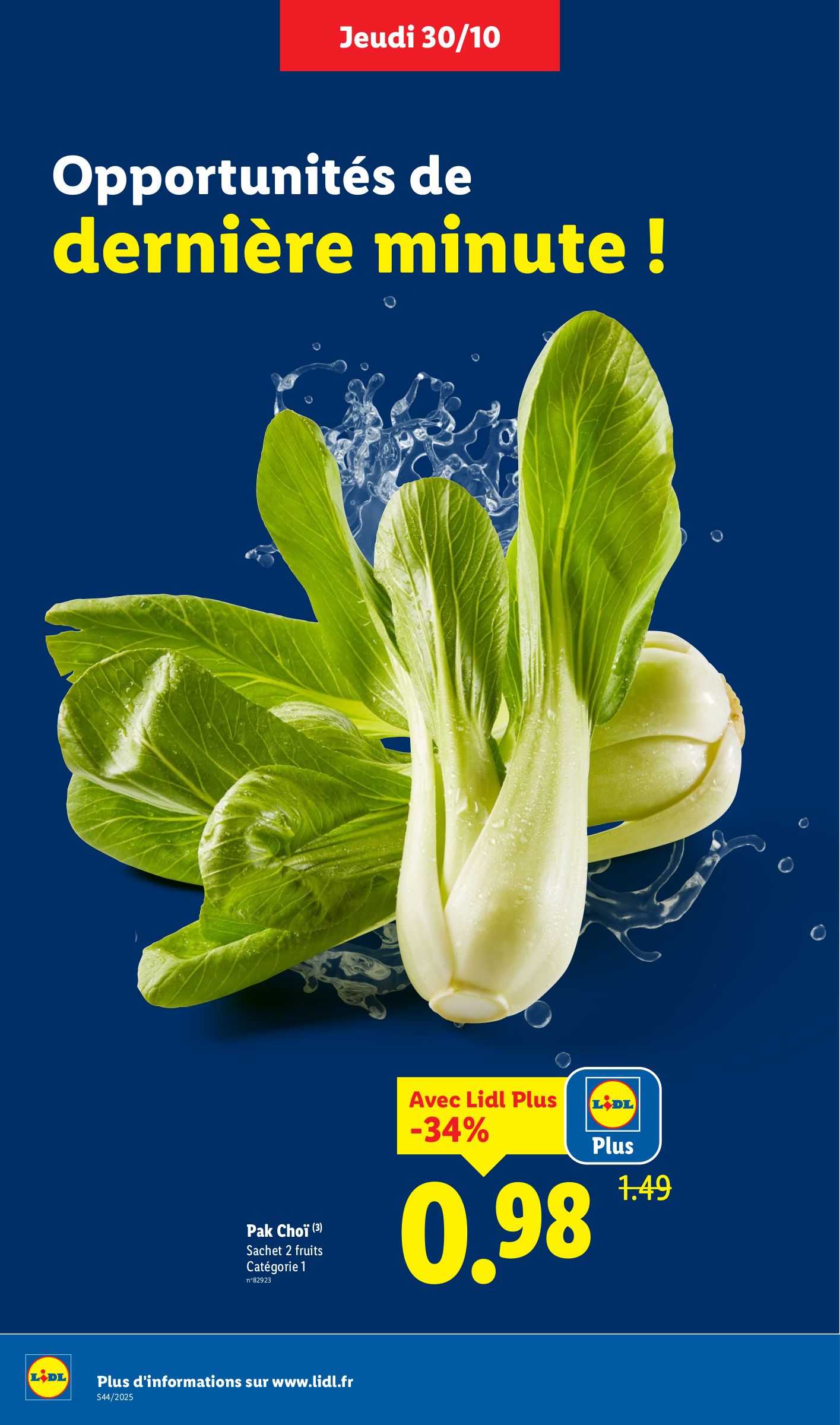 lidl - Catalogue Lidl valable du 30/10 au 05/11 - page: 4 lidl - Catalogue Lidl valable du 30/10 au 05/11 - page: 4
