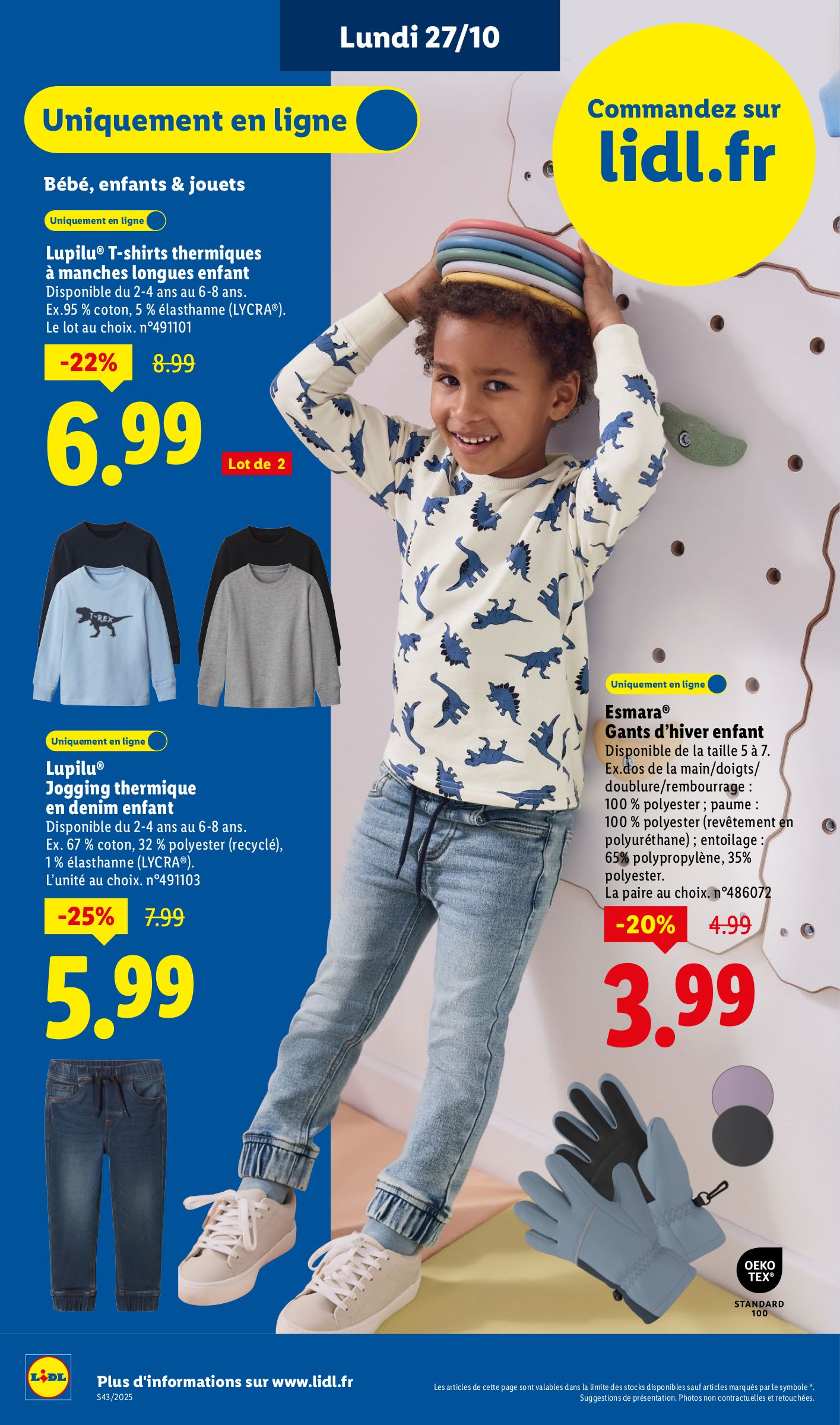 lidl - Catalogue Lidl - Les bonnes affaires Exclu Web valable du 27/10 au 30/10 - page: 10