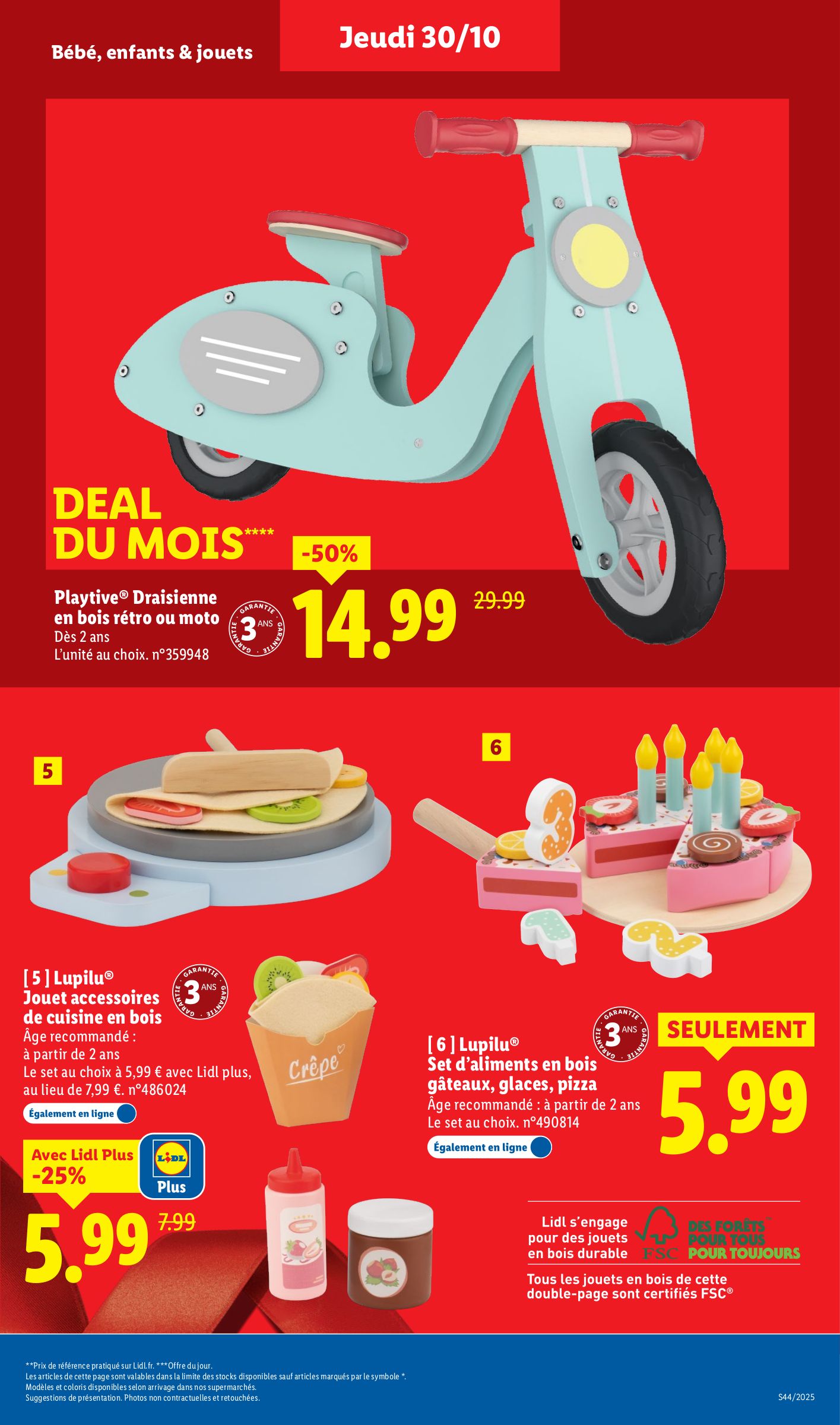 lidl - Catalogue Lidl - Les bonnes affaires de la semaine valable du 30/10 au 03/11 - page: 3