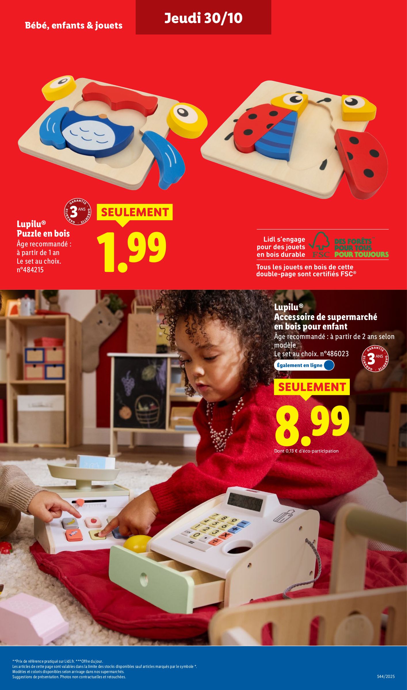 lidl - Catalogue Lidl - Les bonnes affaires de la semaine valable du 30/10 au 03/11 - page: 11