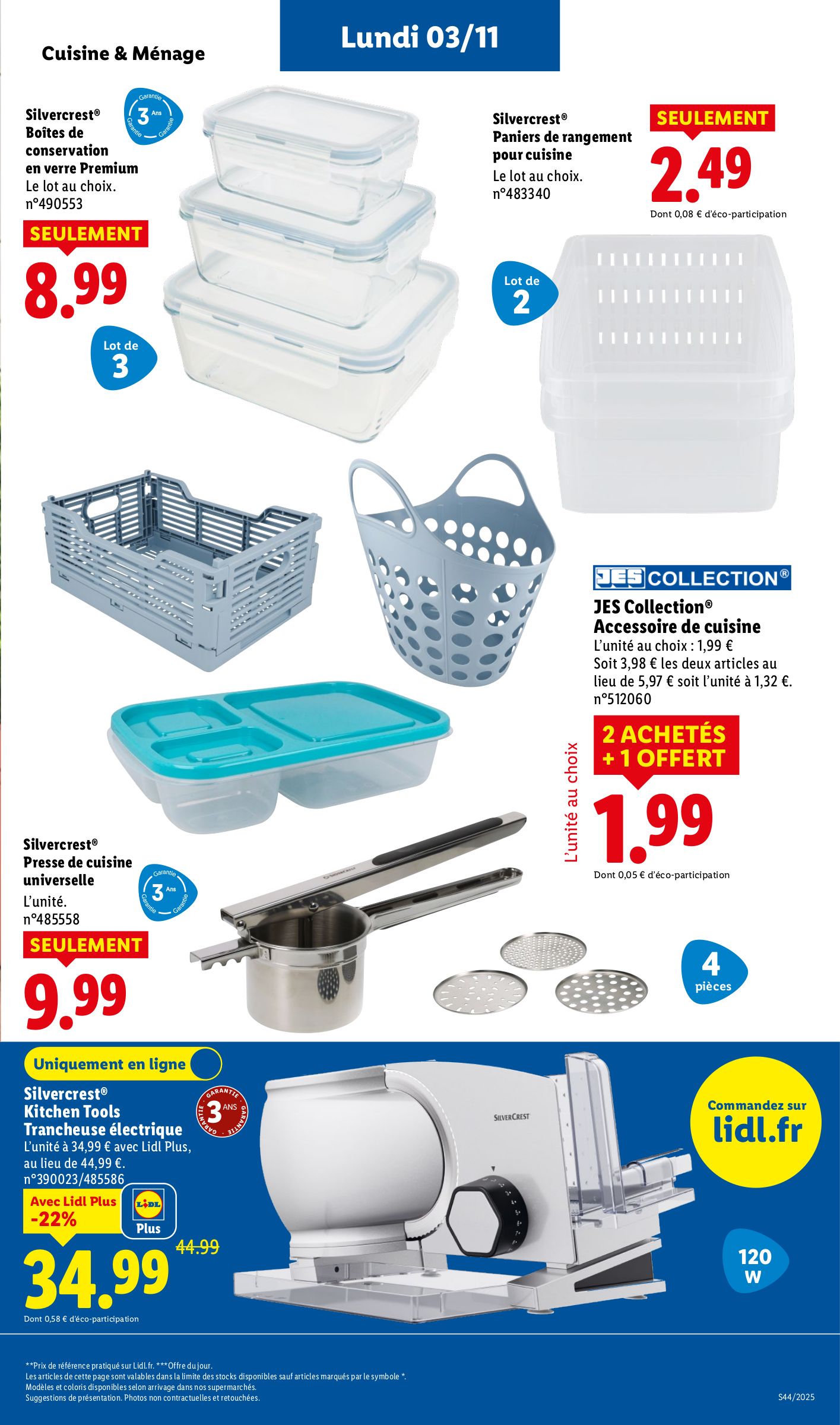 lidl - Catalogue Lidl - Les bonnes affaires de la semaine valable du 30/10 au 03/11 - page: 27