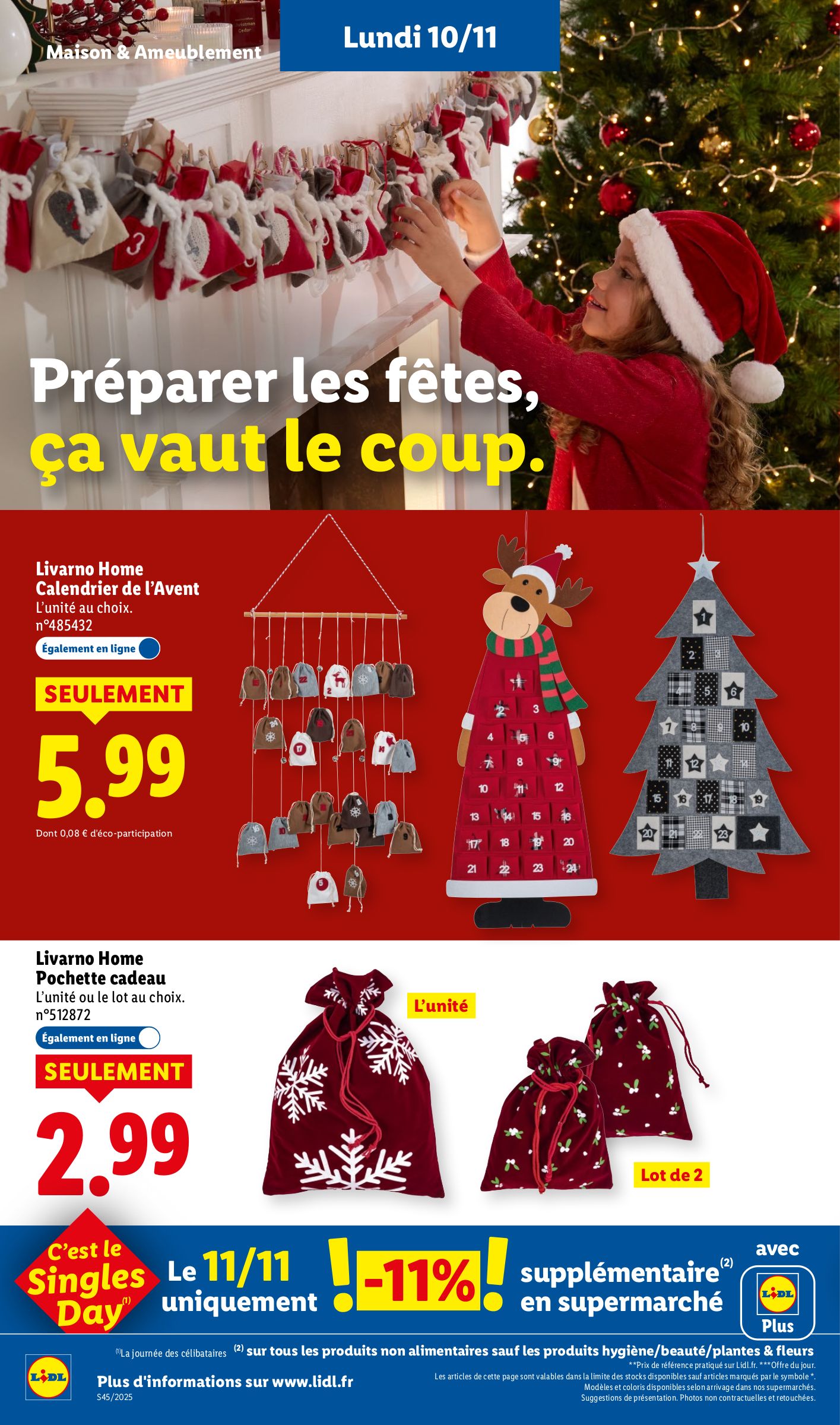 lidl - Catalogue Lidl valable du 06/11 au 12/11 - page: 68 lidl - Catalogue Lidl valable du 06/11 au 12/11 - page: 68