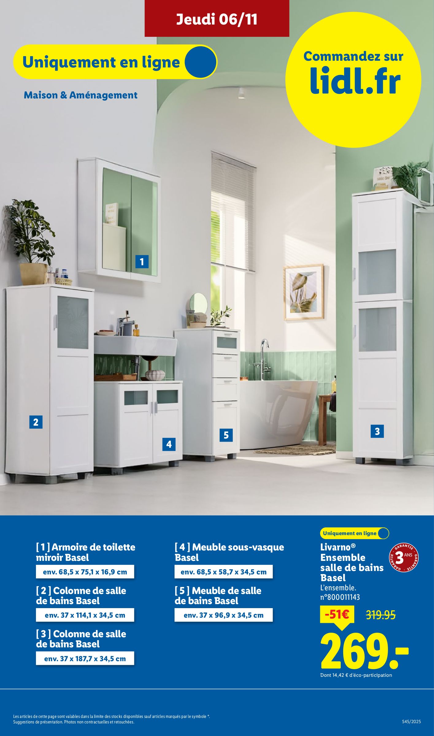 lidl - Catalogue Lidl valable du 06/11 au 12/11 - page: 65 lidl - Catalogue Lidl valable du 06/11 au 12/11 - page: 65