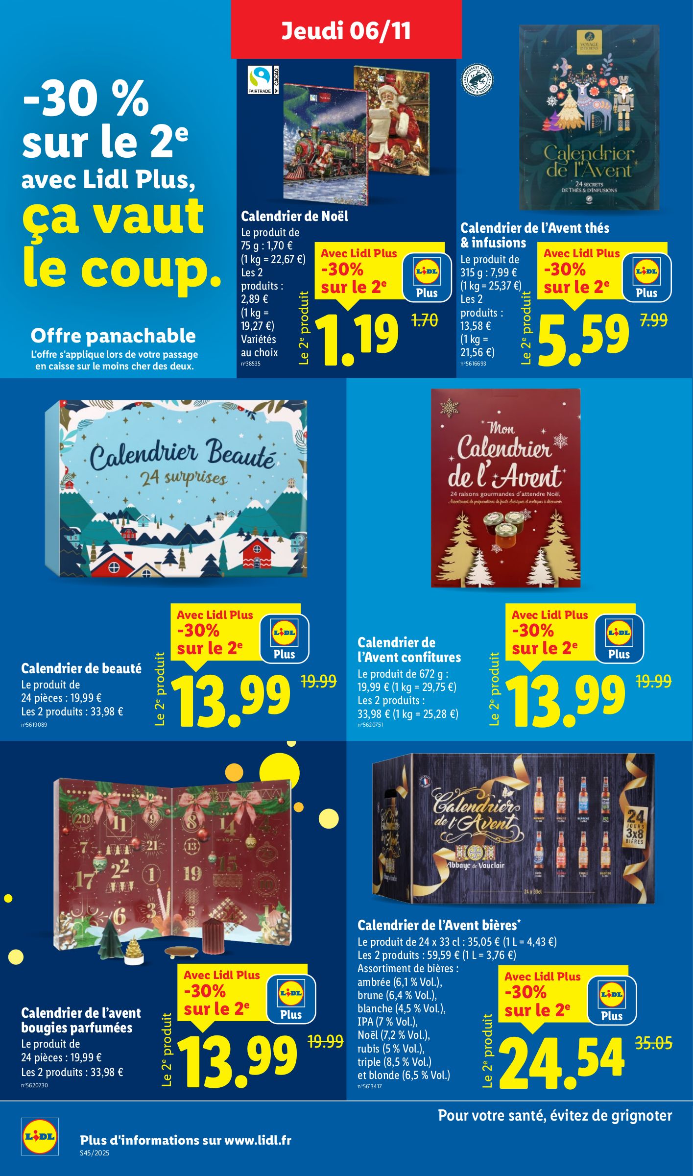 lidl - Catalogue Lidl valable du 06/11 au 12/11 - page: 32 lidl - Catalogue Lidl valable du 06/11 au 12/11 - page: 32