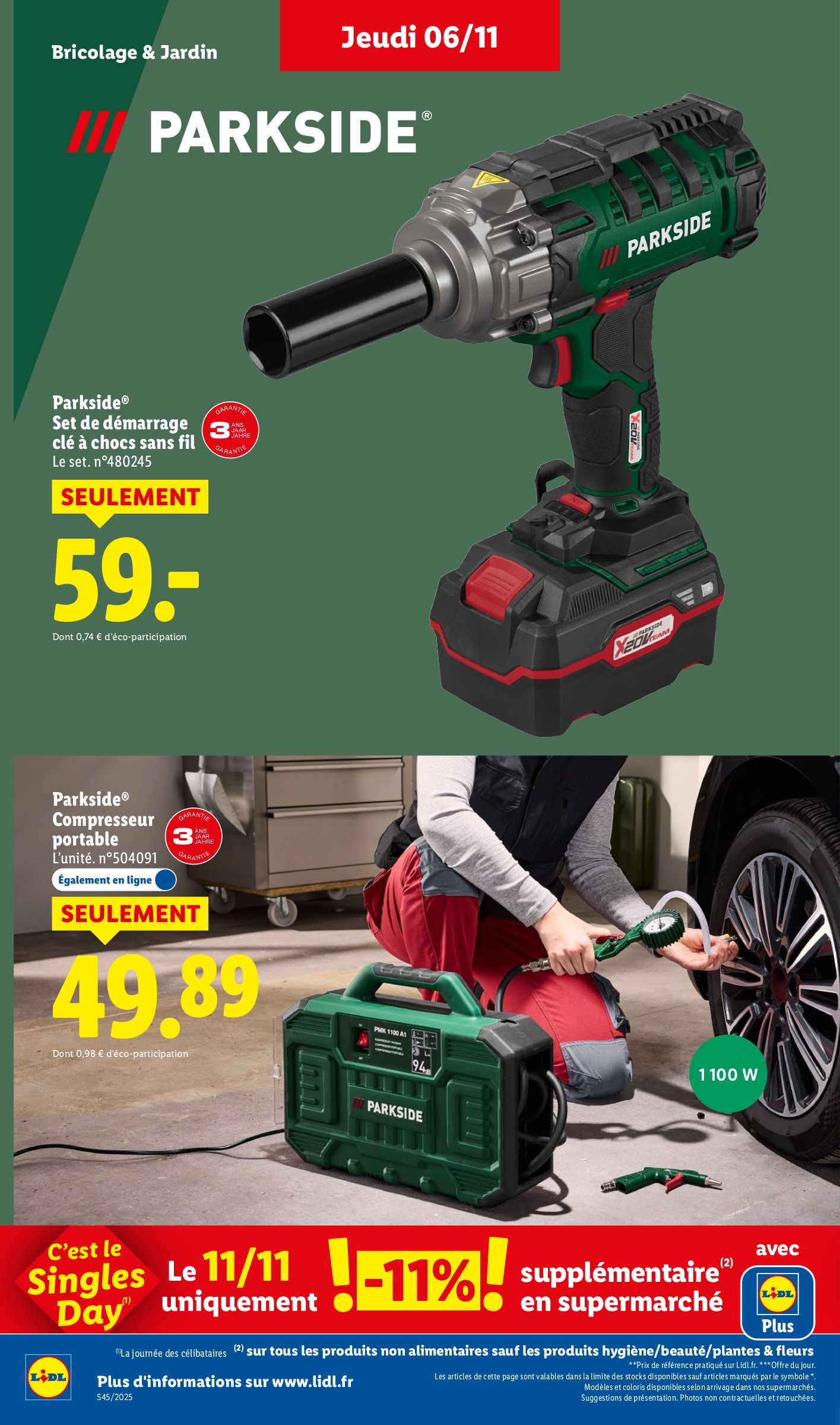 lidl - Catalogue Lidl - Les bonnes affaires de la semaine valable du 03/11 au 06/11 - page: 26