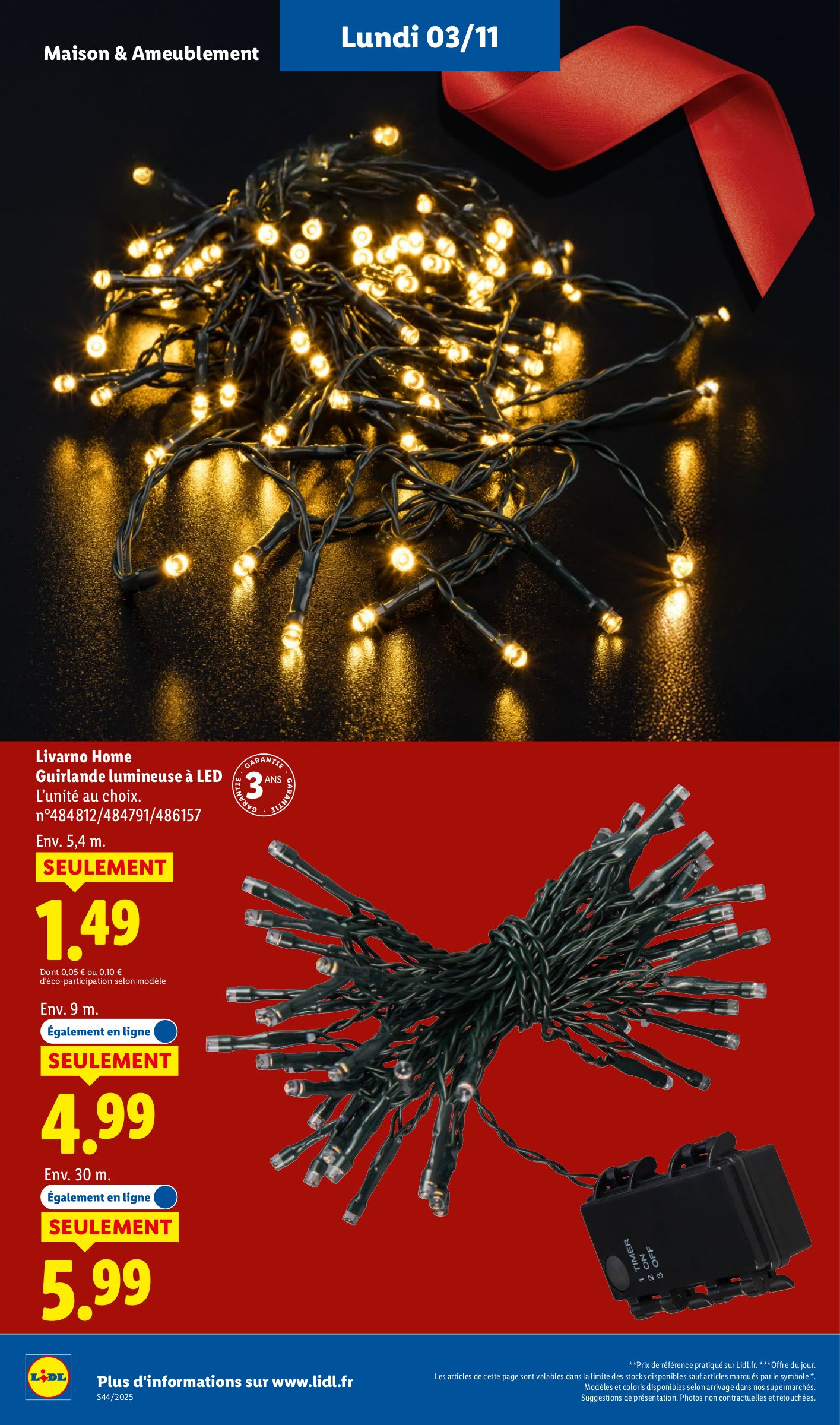 lidl - Catalogue Lidl - Les bonnes affaires de la semaine valable du 03/11 au 06/11 - page: 8