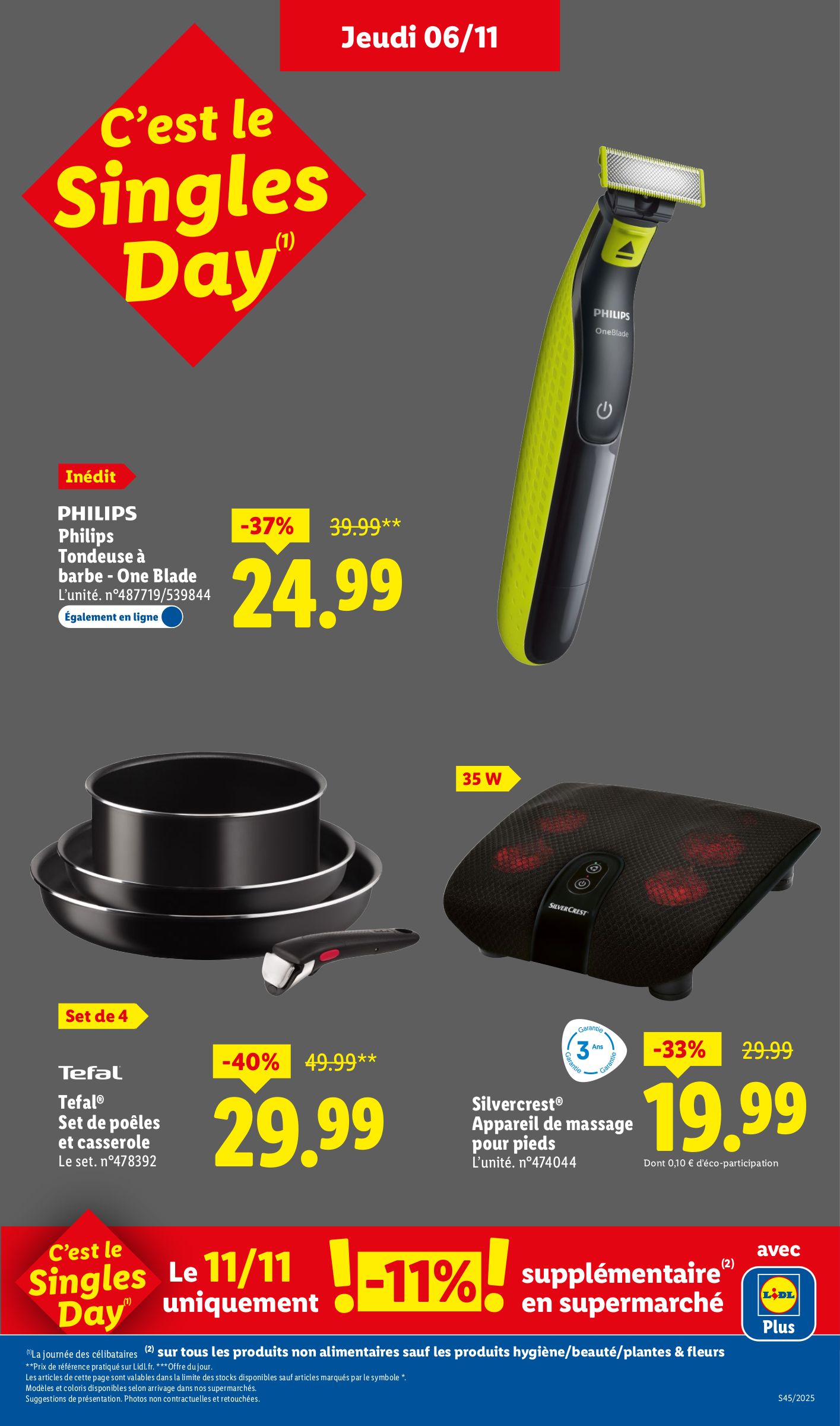 lidl - Catalogue Lidl - Les bonnes affaires de la semaine valable du 06/11 au 10/11 - page: 5
