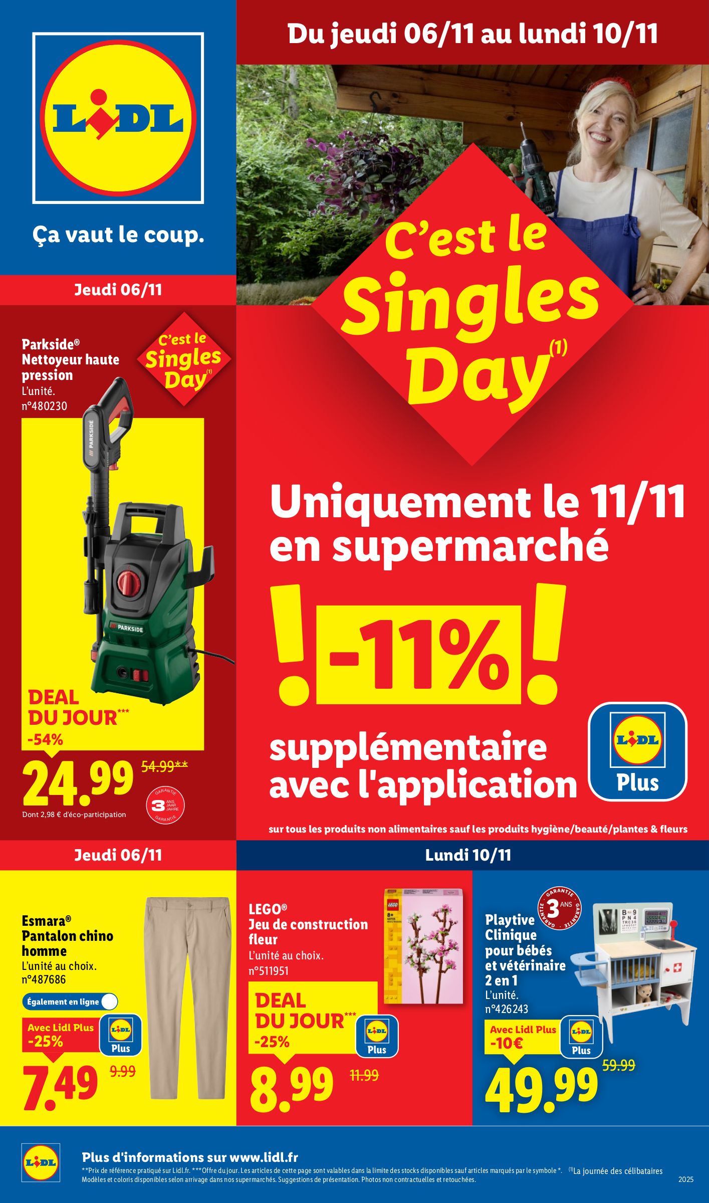 lidl - Catalogue Lidl - Les bonnes affaires de la semaine valable du 06/11 au 10/11