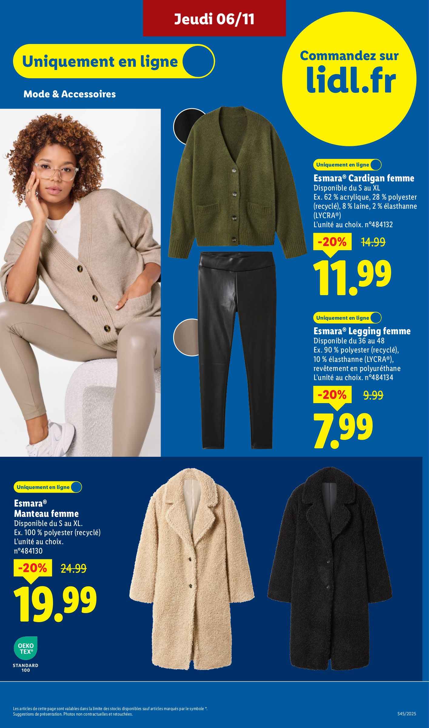 lidl - Catalogue Lidl - Exclu Web valable du 03/11 au 06/11 - page: 15